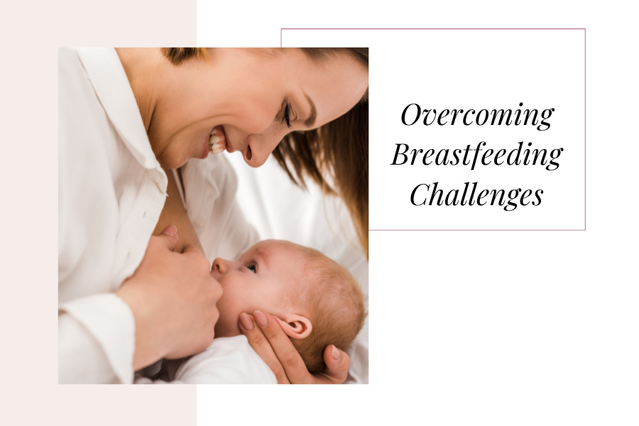 Line drawing of a baby breastfeeding, held by a person.