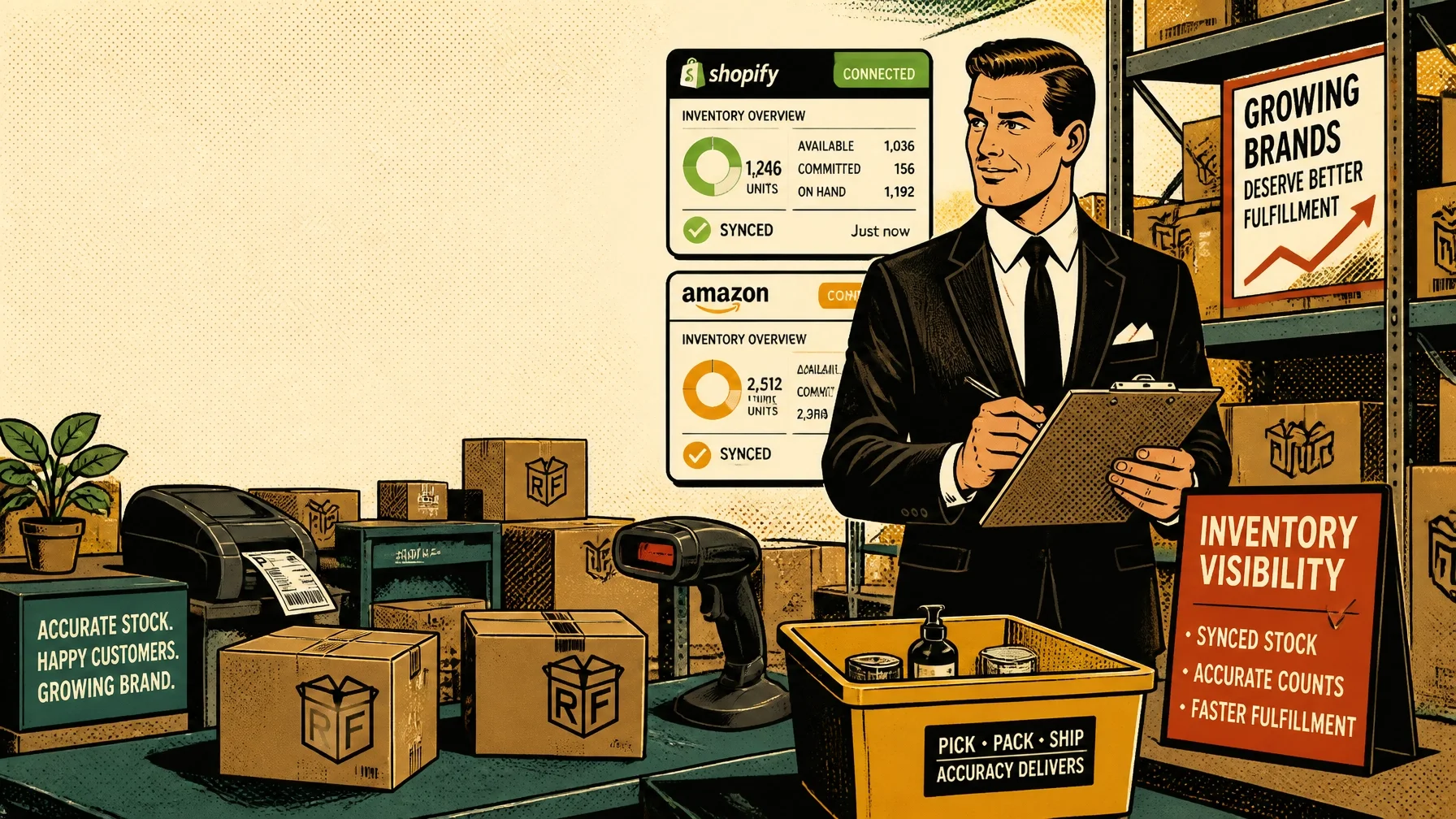 7 Inventory Visibility Mistakes eCommerce Brands Make Across Shopify and Amazon
