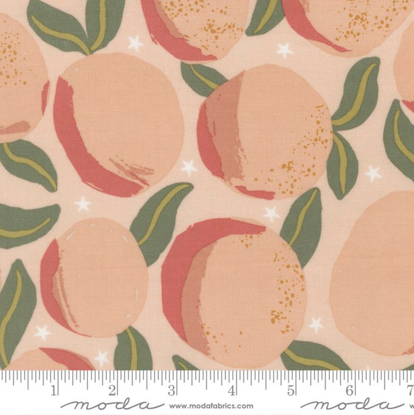 Peachy: Peaches by MODA FABRICS