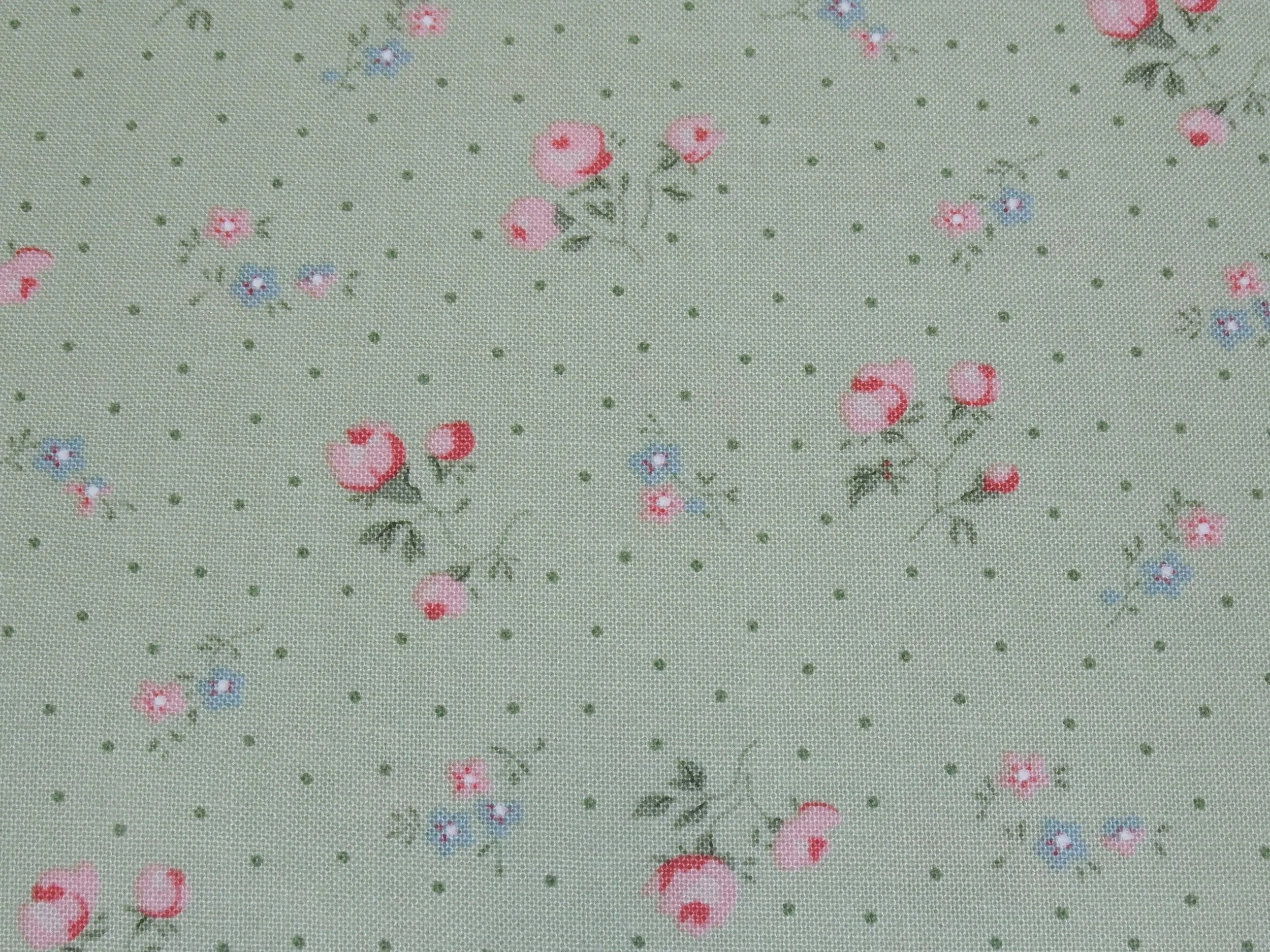 Abide: Small Floral Dots by MODA FABRICS