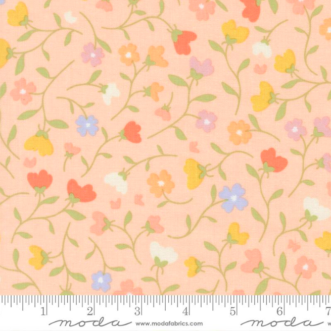 Pastel Prairie: Meadow Small Floral by MODA FABRICS