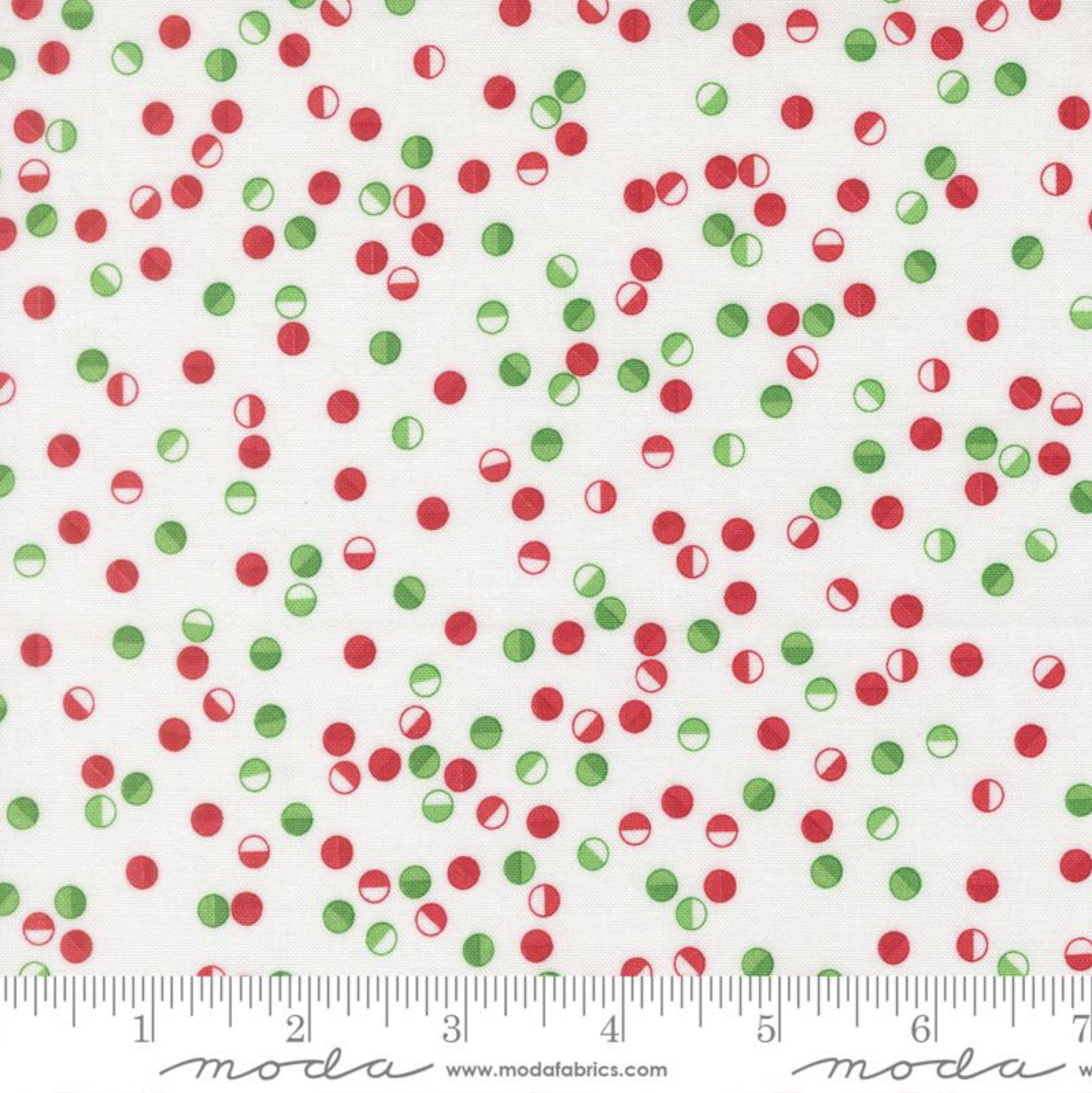 Snow Time: Jolly Dots by MODA FABRICS