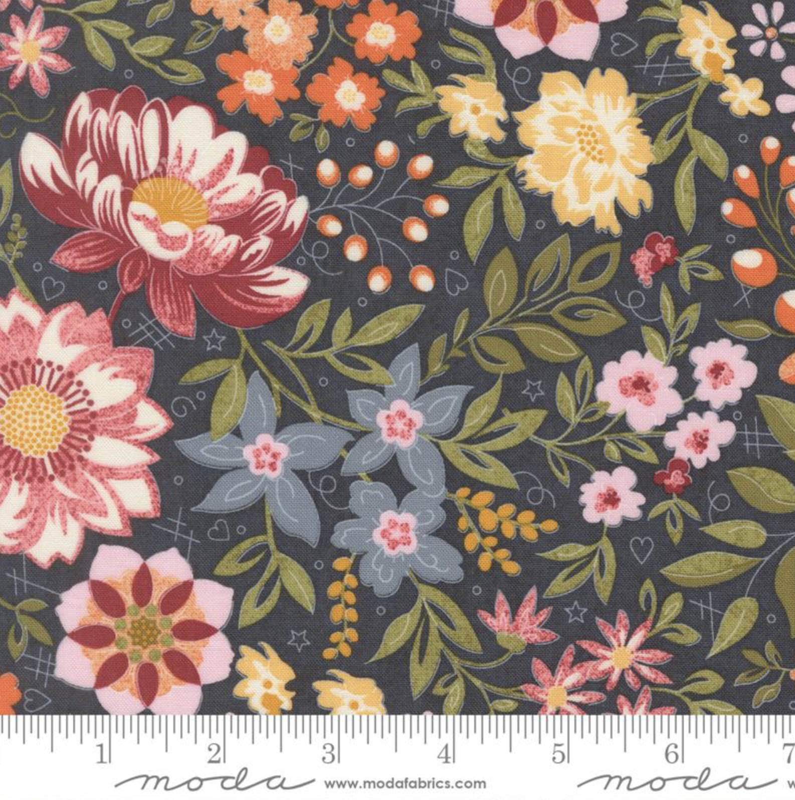Fieldrush: Covent Florals by MODA FABRICS