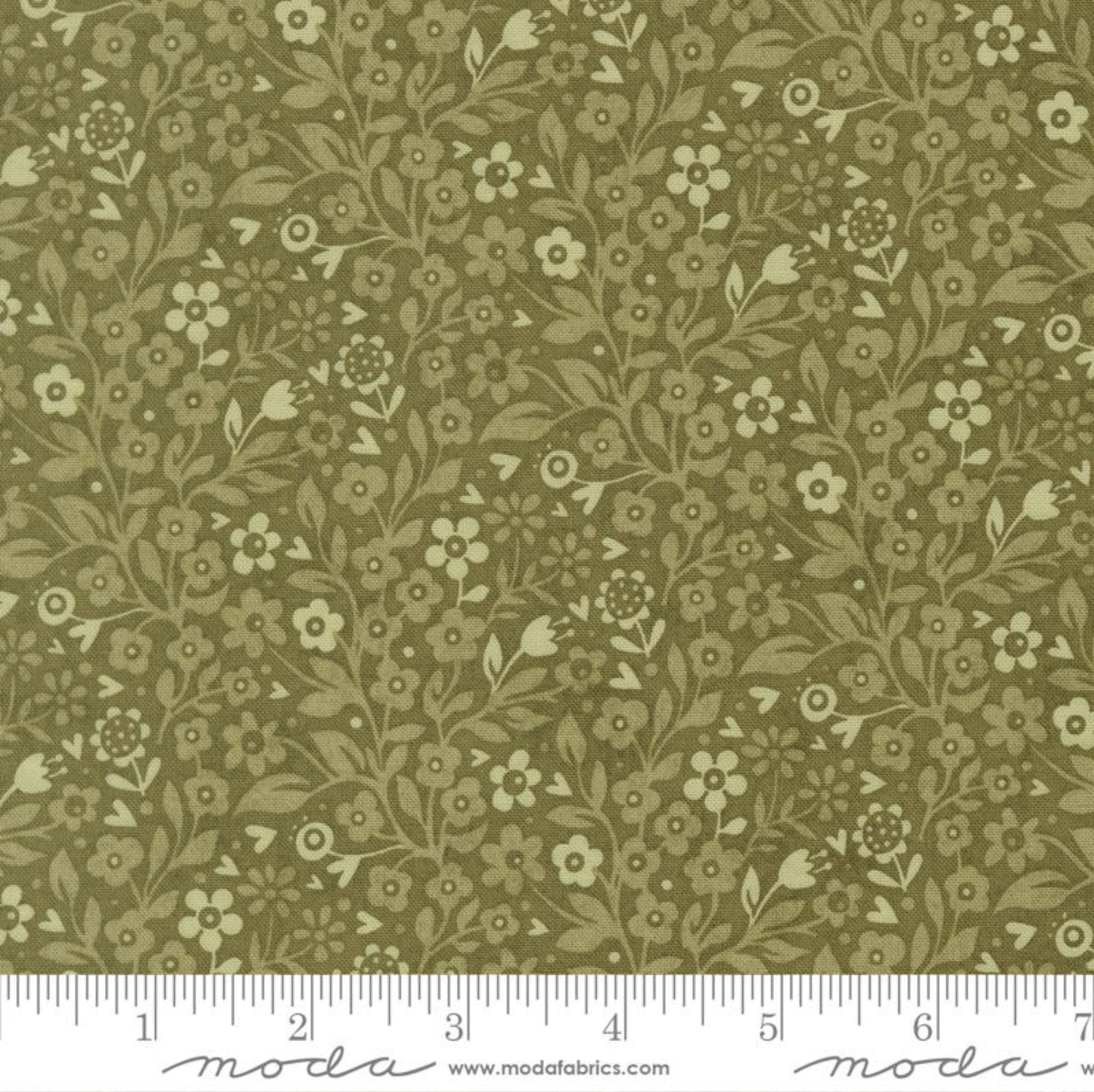 Fieldrush: Ivy Florals by MODA FABRICS