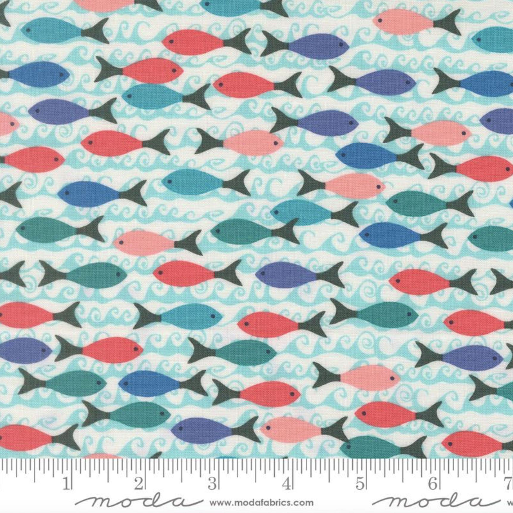 Reef: School of Fish by MODA FABRICS