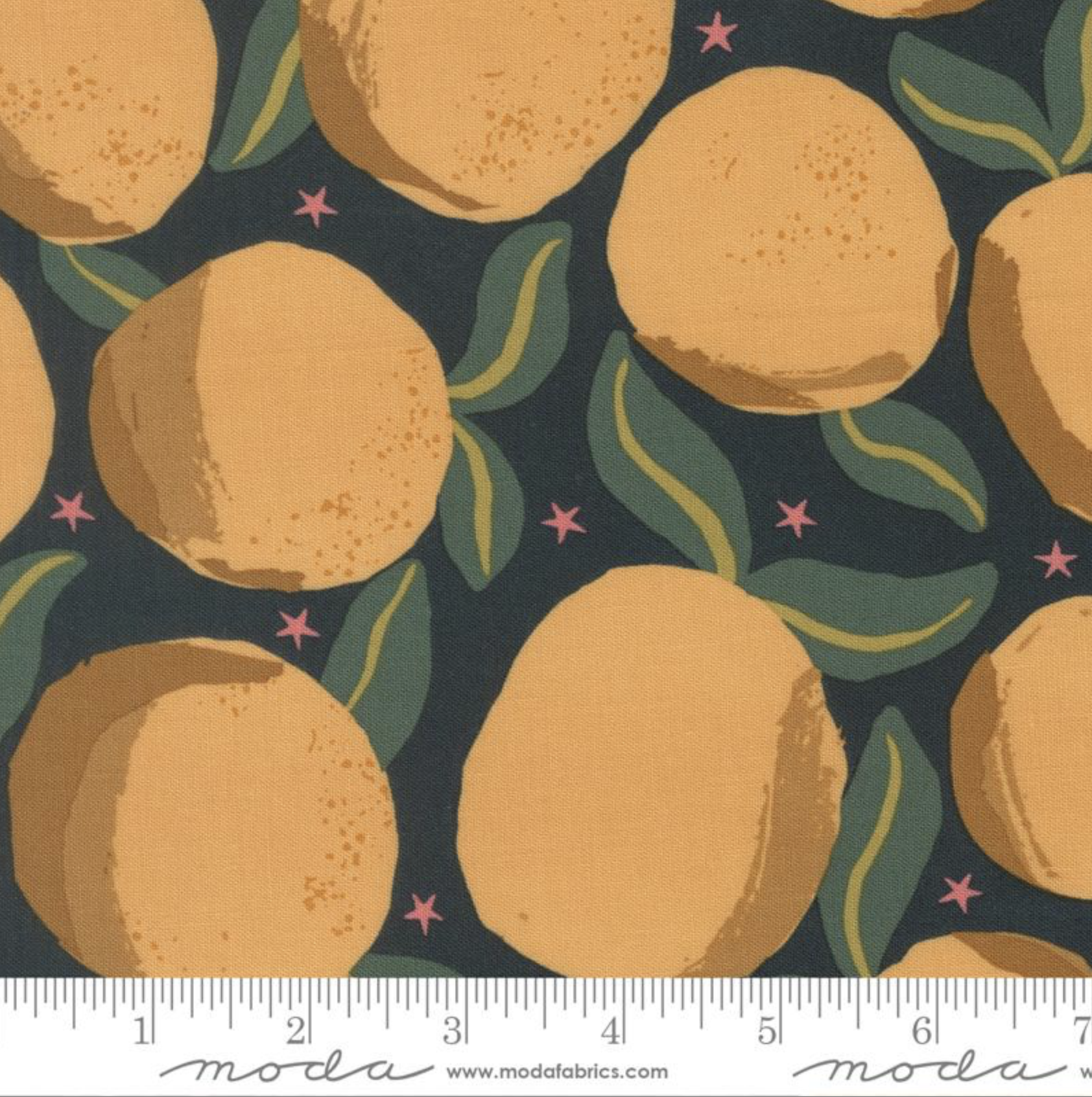 Peachy: Peaches  by MODA FABRICS