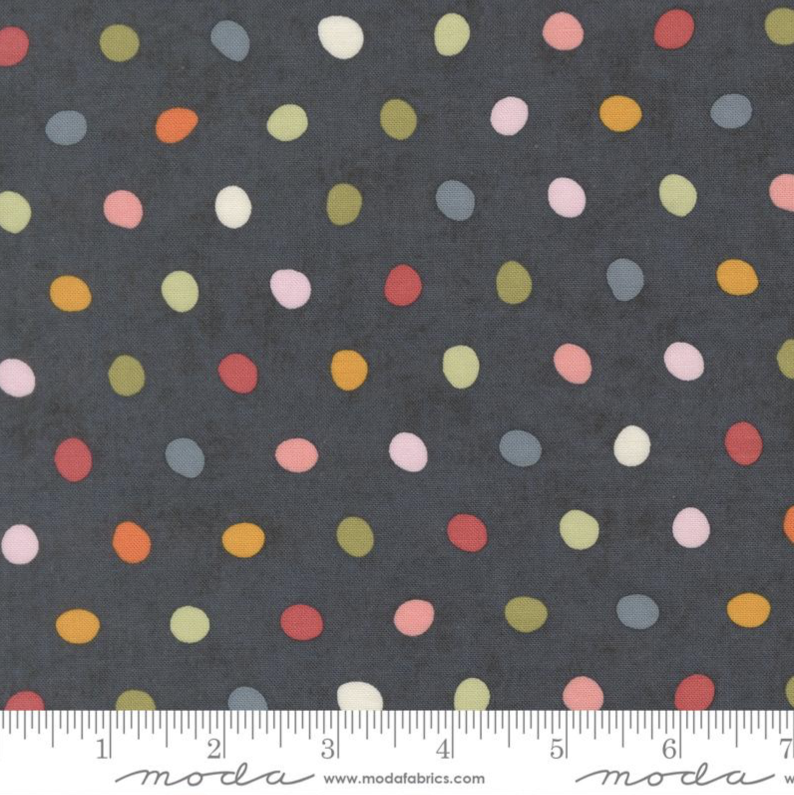 Fieldrush: Poppy Dots by MODA FABRICS