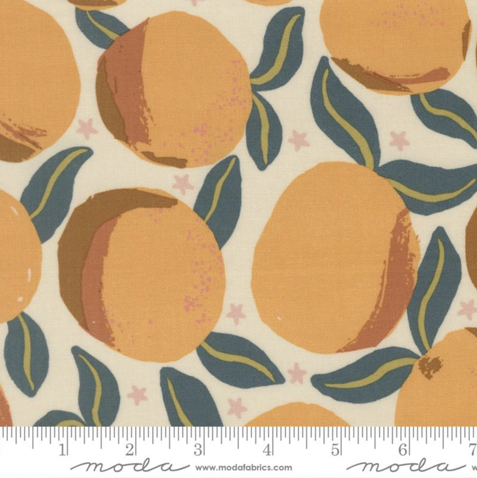 Peachy: Peaches by MODA FABRICS