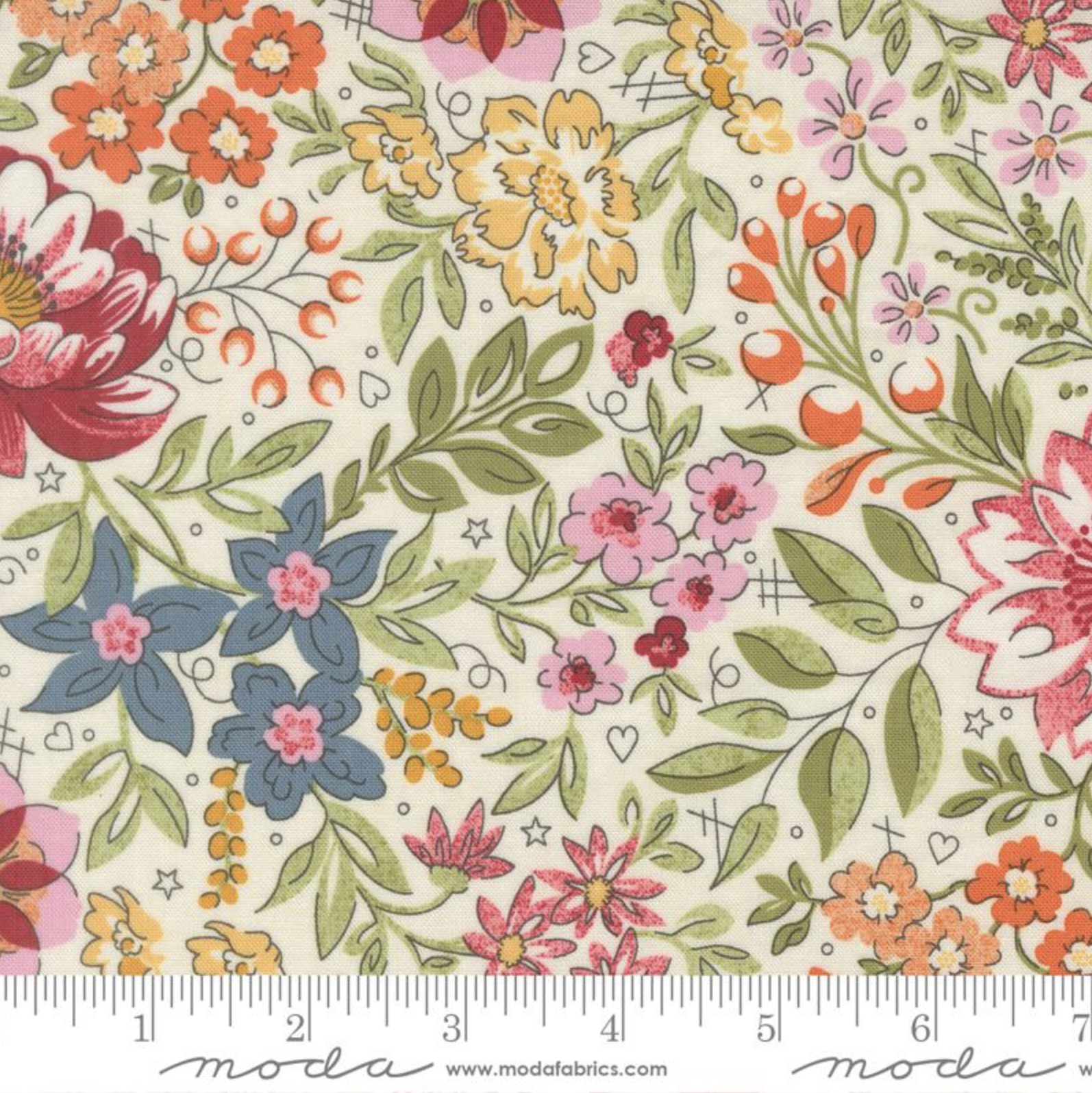 Fieldrush: Covent Florals by MODA FABRICS