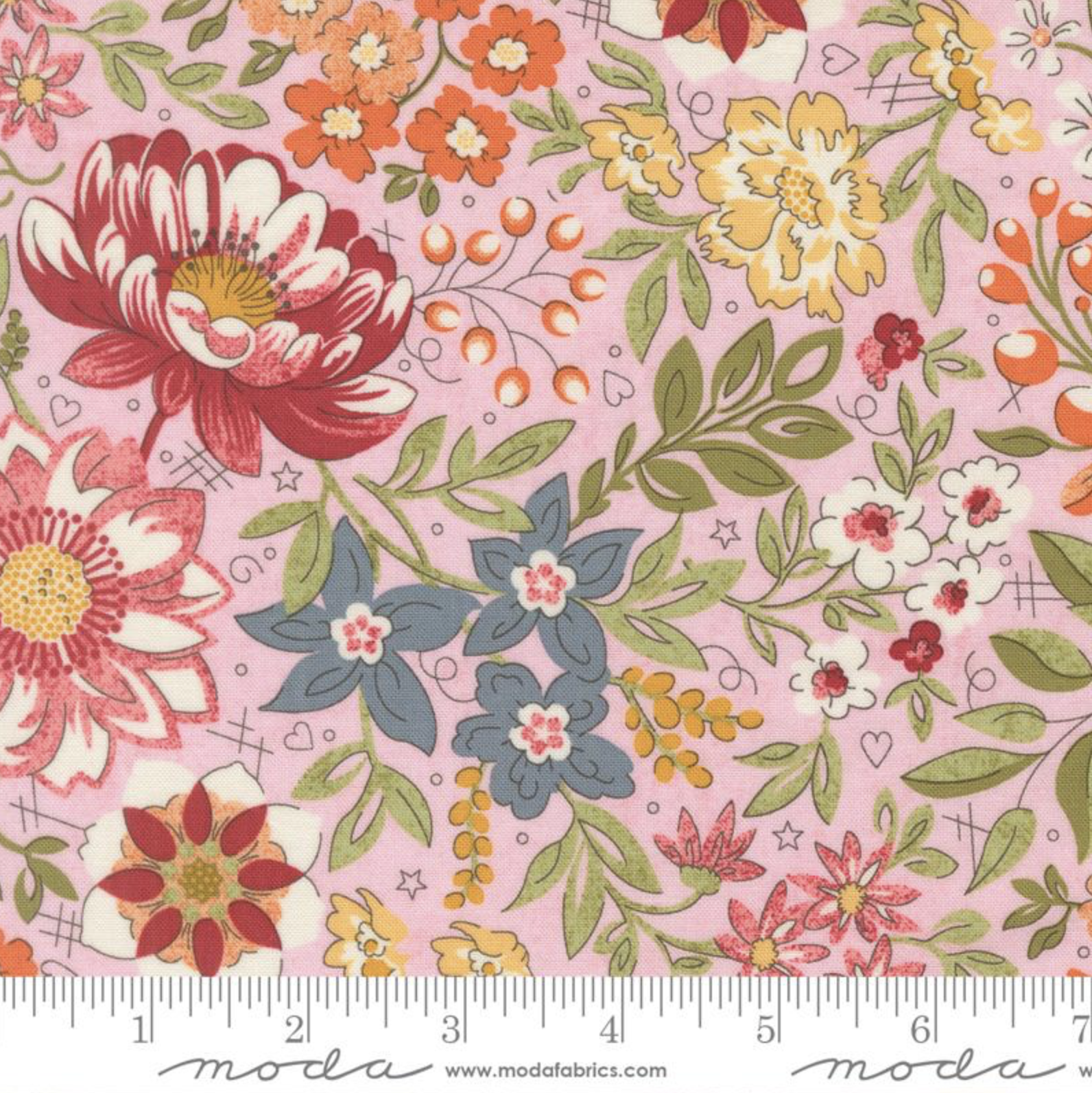 Fieldrush: Covent Florals by MODA FABRICS
