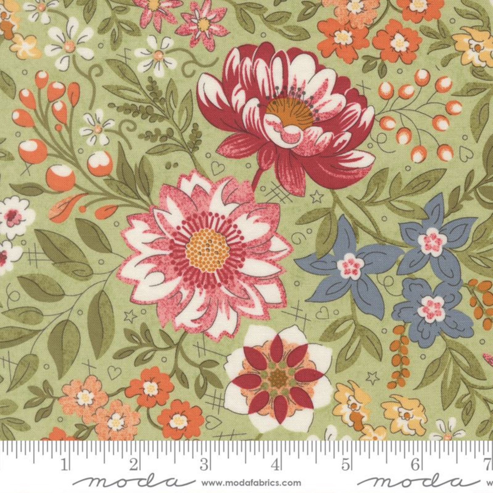 Fieldrush: Covent Florals by MODA FABRICS