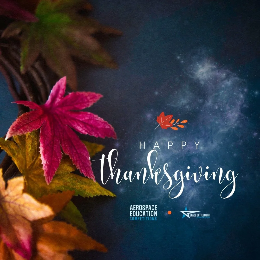 Reminder: Turkeys aren&rsquo;t great at flying high&mdash;but AEC is! Happy Thanksgiving! 🦃🍽🍁

#AEC #SSDC #futureengineers #stem #thanksgiving #law #business