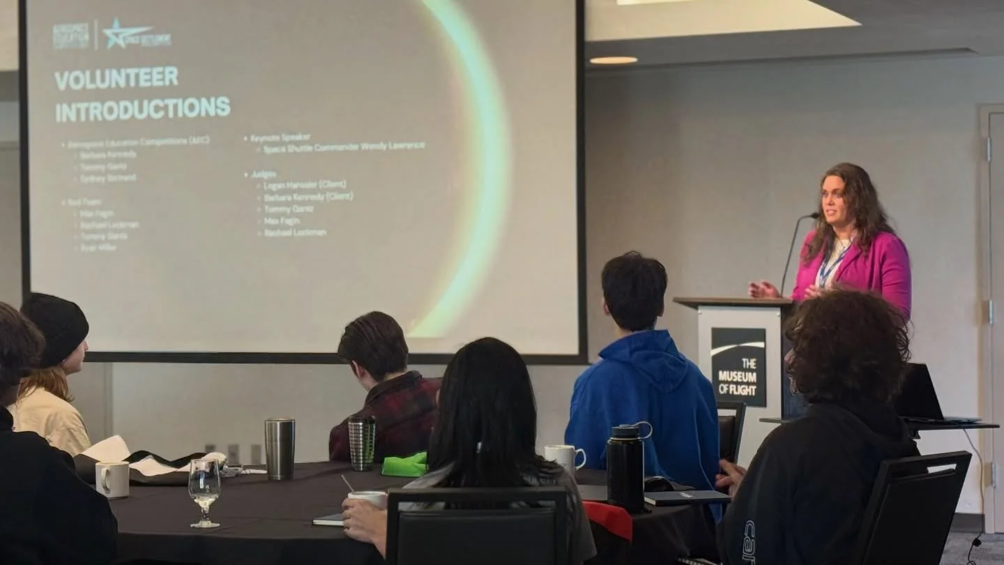 Back in January, the Pacific Northwest brought creativity, collaboration, and an innovative spirit🌲🚀 Future engineers, bold ideas, and next-level teamwork all under one roof. Huge shout out to our special guest, Space Shuttle Commander Wendy Lawren