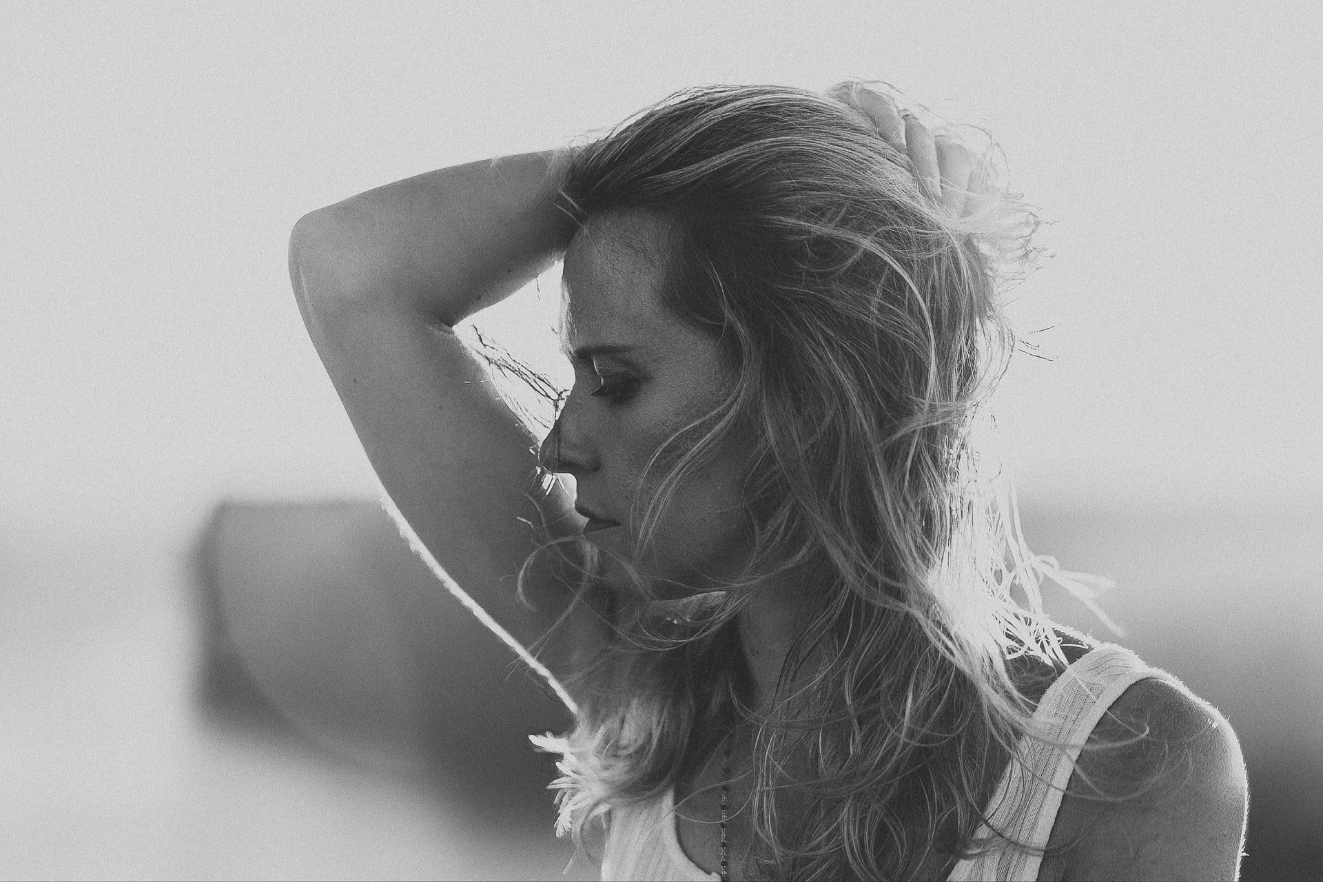 Strong light, open space, nothing staged.