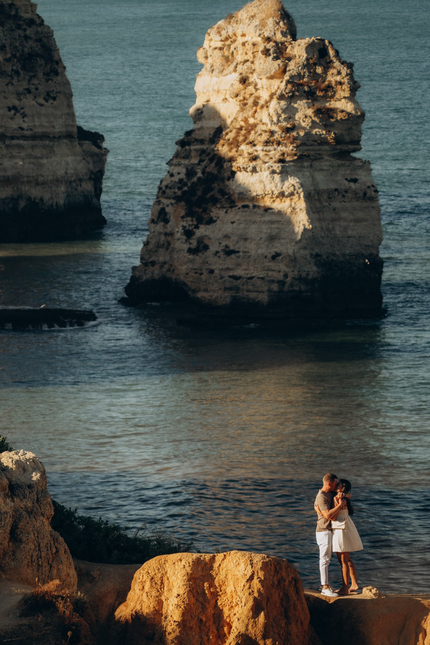 Proposal at Ponta da Piedade., Lagos.