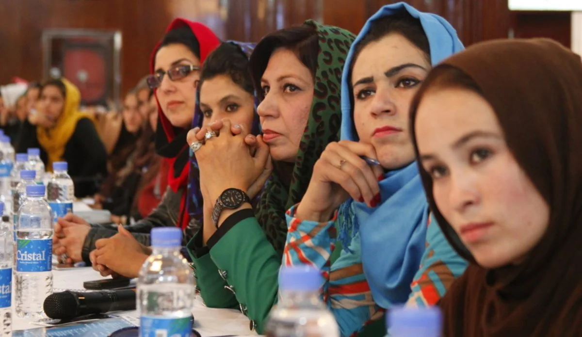 Afghan women journalists attend a UN-supported conference on professional empowerment and media freedom in Kabul, March 2016. Photo: United Nations Assistance Mission in Afghanistan (UNAMA)