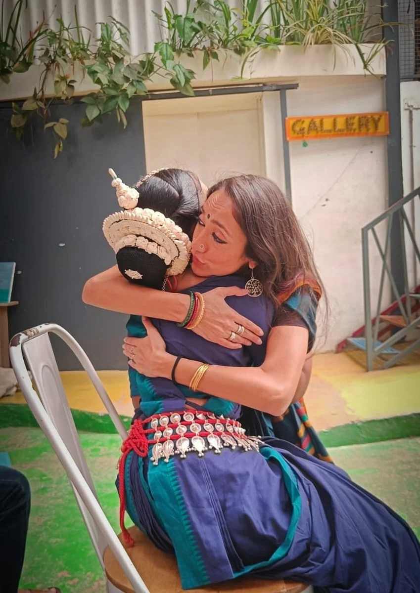  Aranyani Bhargav and fellow dancer. 