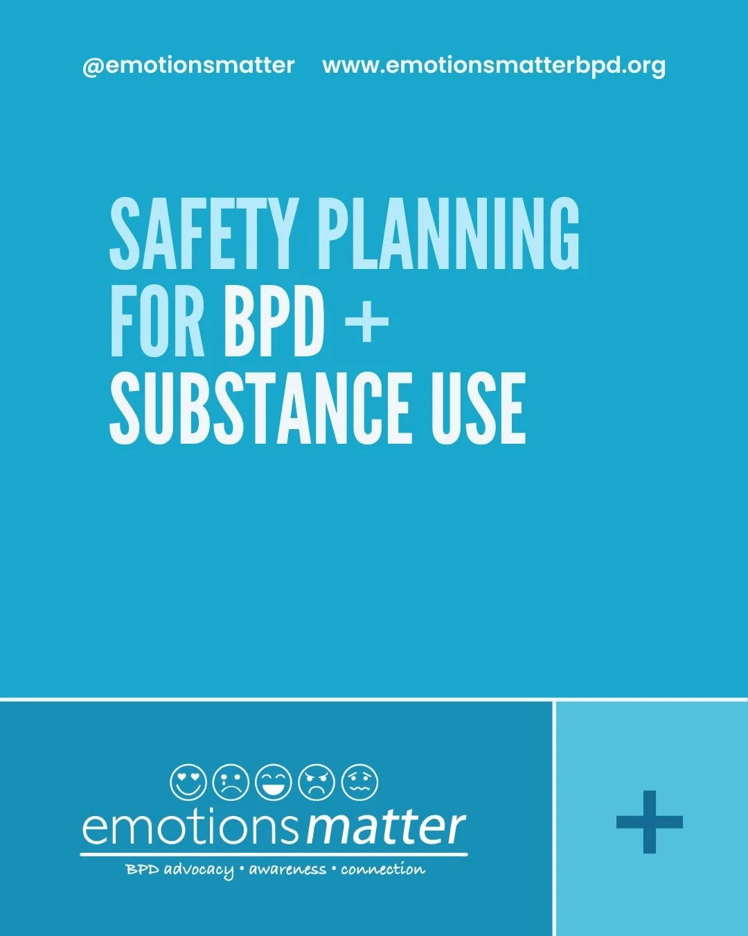 Click to learn more about safety planning techniques for BPD and Substance Use! Special thanks to our fabulous @jehnuhfurr for her thoughtful work on this project 💙