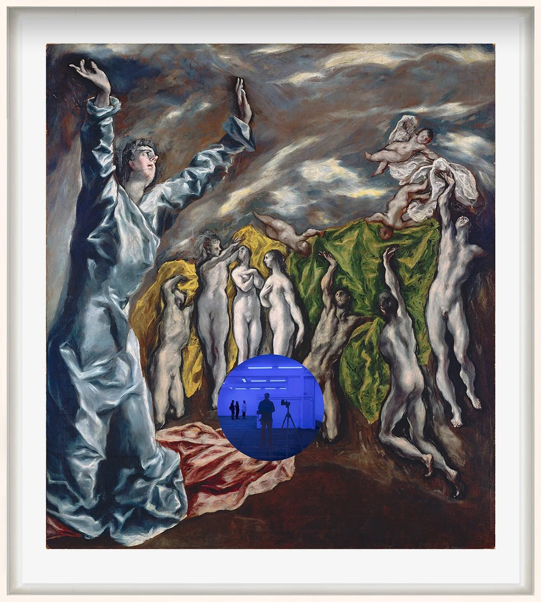 Gazing Ball (El Greco Vision of Saint John)