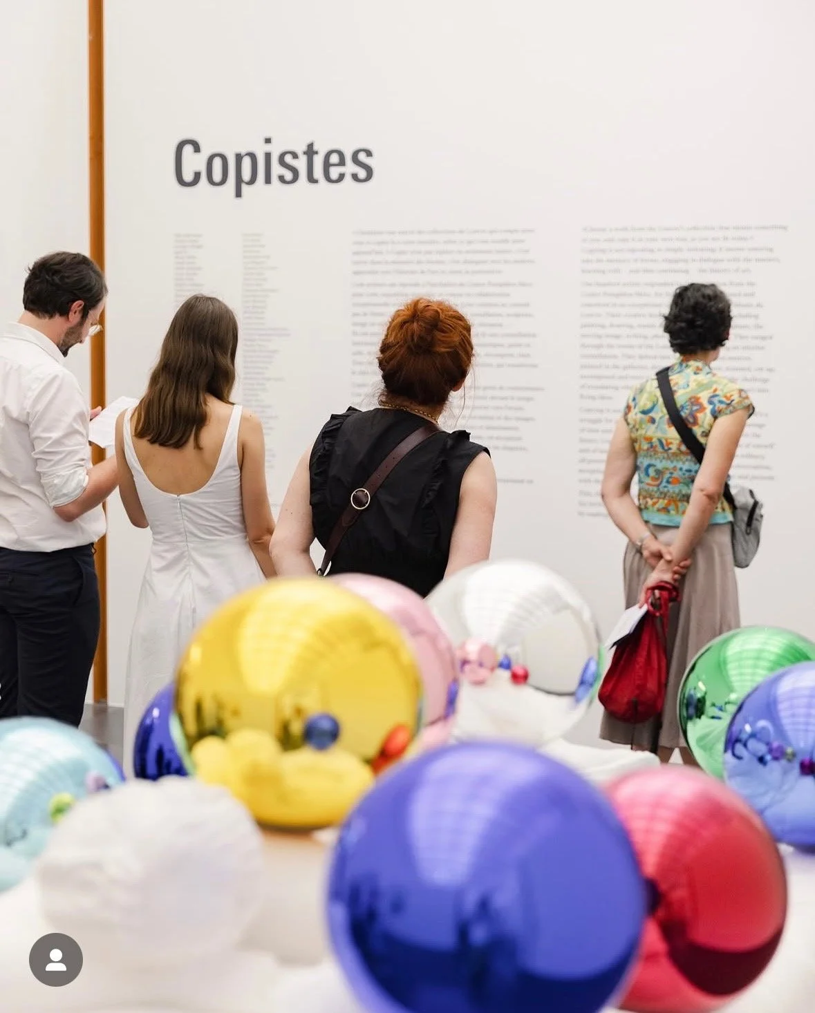 Photo: Cente Pompidou-Metz / Romain Gamba / 2025 / Copists Exhibition