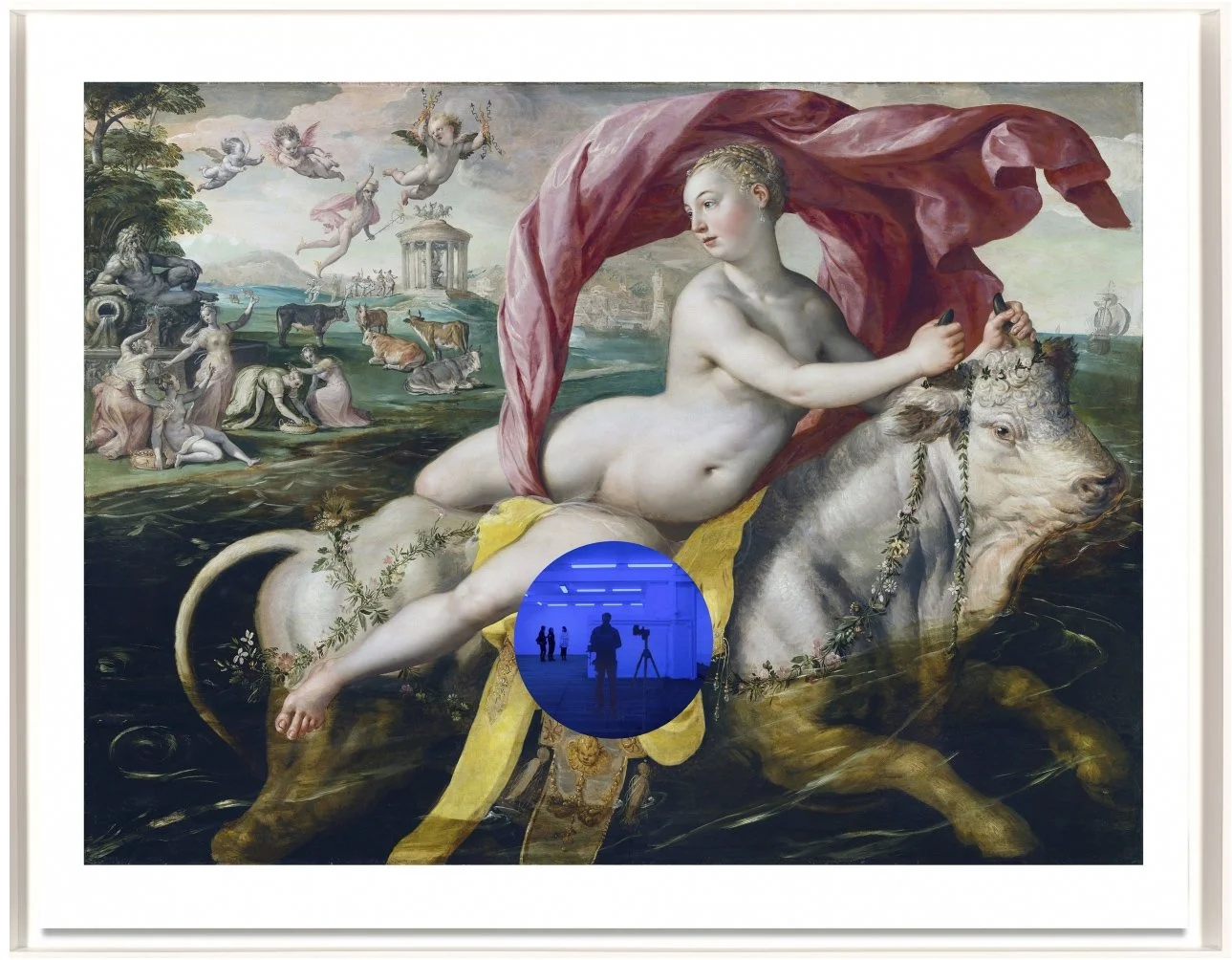 Gazing Ball (de Vos Rape of Europa)
