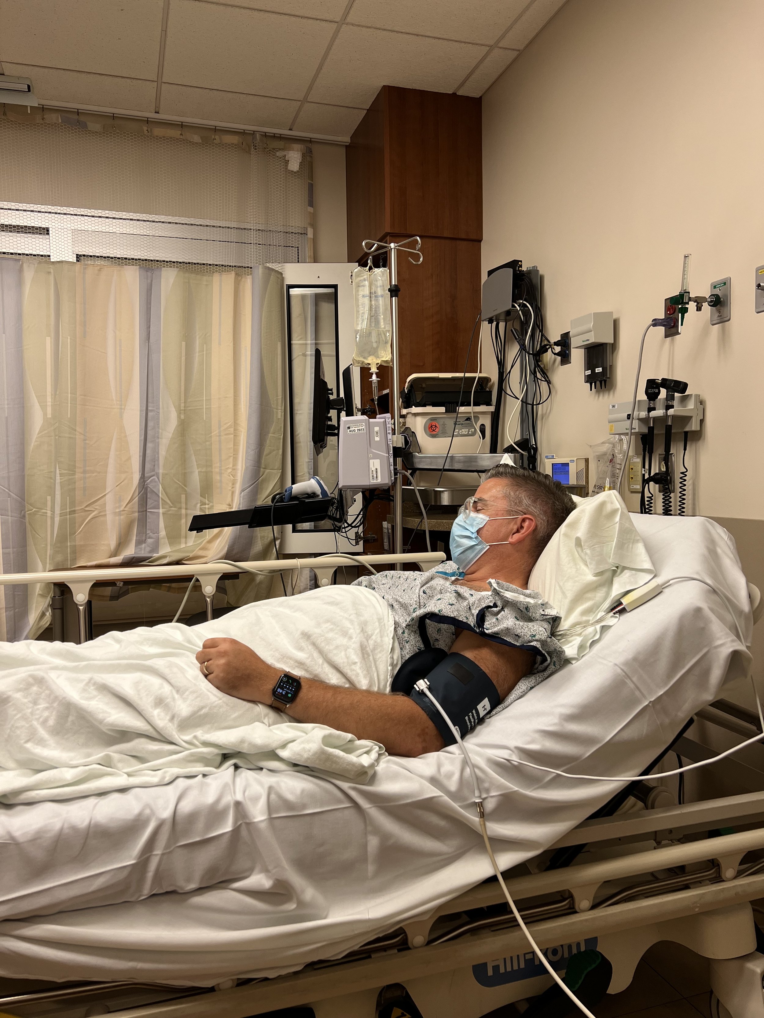 In the ER the same day