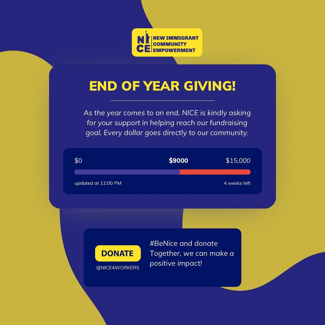 &ldquo;🎉 Let&rsquo;s end the year strong! 🌟 Every donation brings us closer to our fundraising goal and makes a real impact:

💵 $15 = a MetroCard for one student member
✏️ $30 = essential school supplies for one program graduate
🌱 $50 = supports 