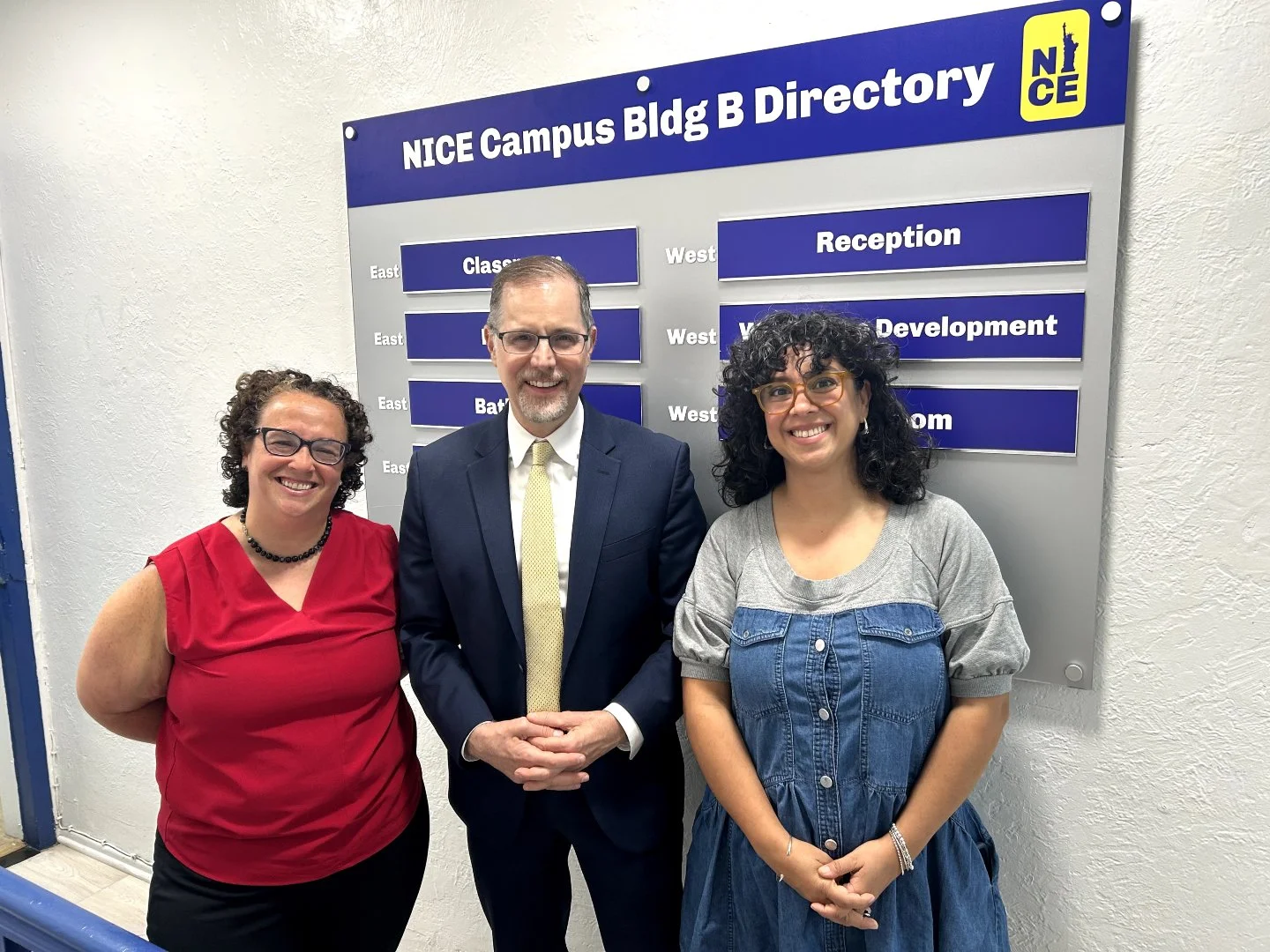 Last week, NYC Comptroller Mark Levine visited the #NICECampus&mdash;a space where the journey to opportunity, growth, and success in #LifeAndWork begins. 🌟

The NICE Campus is where our NICE Pre-Apprenticeship for Life and Work empowerment journey 