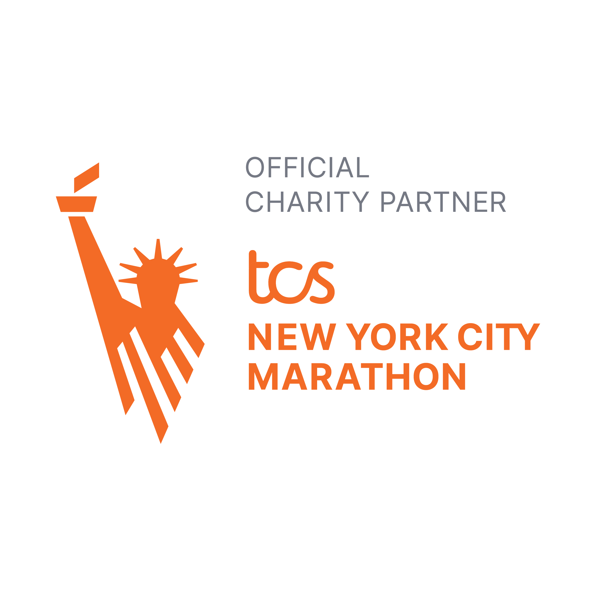 Official Charity partner of TCS New York City Marathon