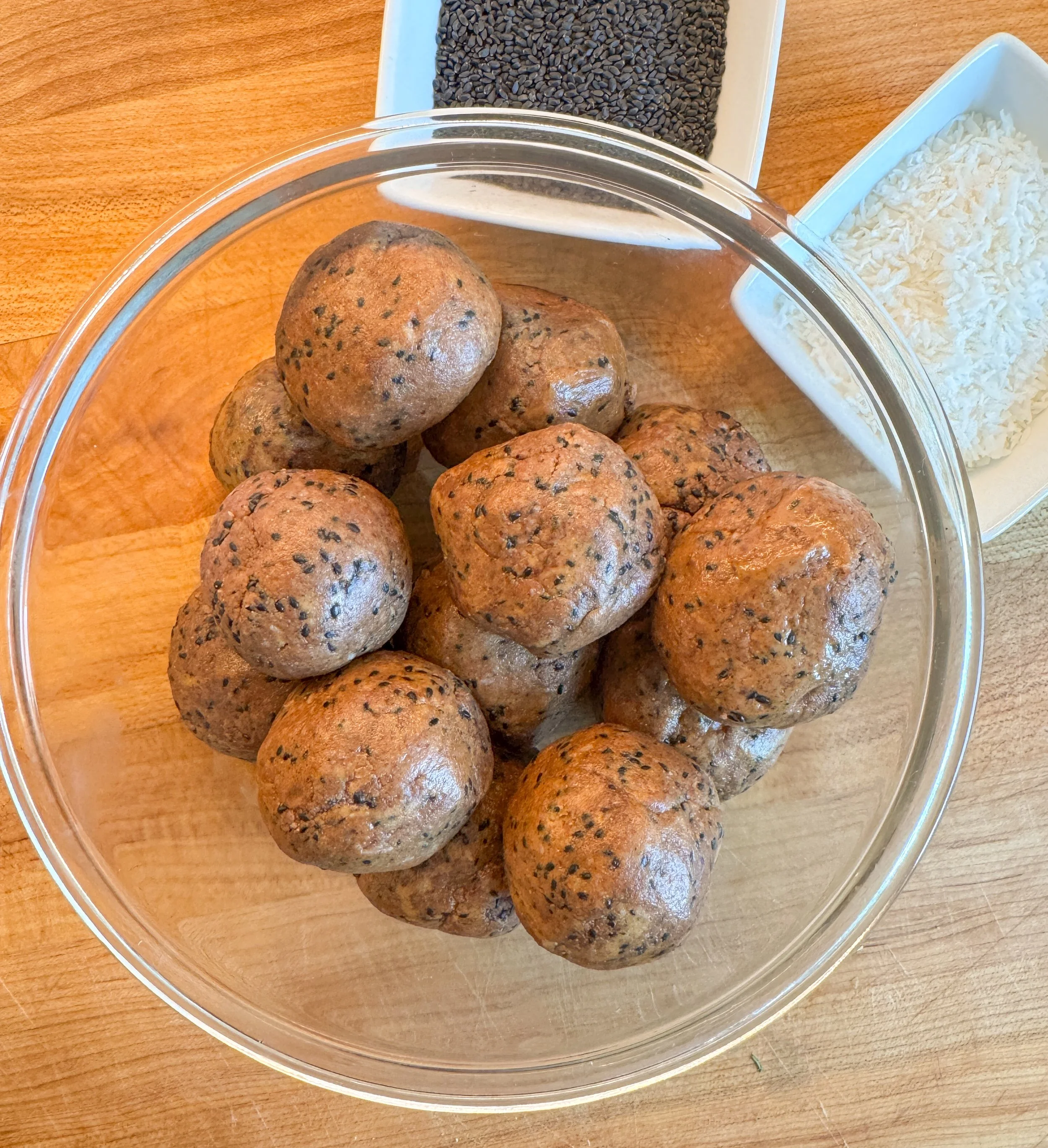 Almond Joy Protein Balls
