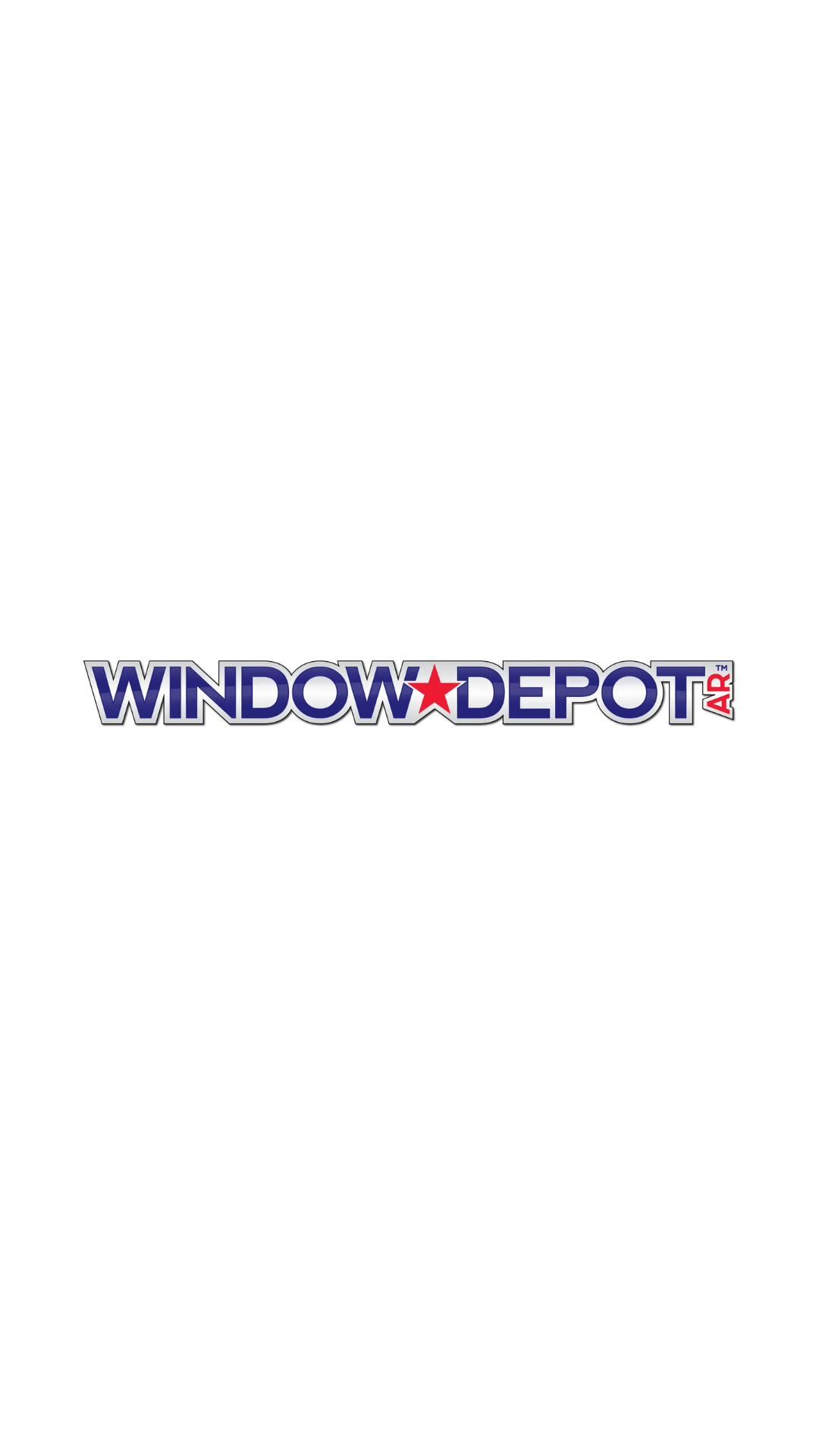 Window Depot logo with blue and red text, red star in the center, on a white background.