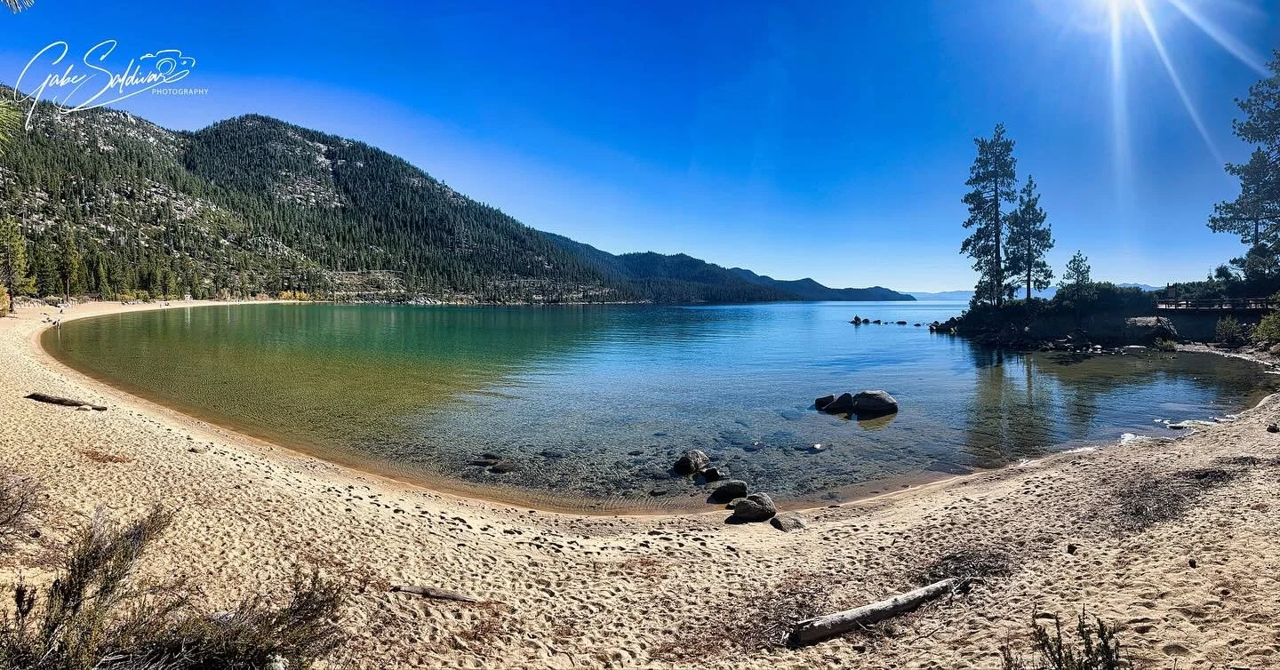 Sand Harbor Beach North Lake Tahoe in Nevada&hellip;..#gabesaldivarphotography 
#gabesaldivar 
#canon 
#canonphotography #canonphotographers #iphonephotography #saintaugustinephotography 
#saintaugustinephotographer
#stjohnscountyphotographer 
#green