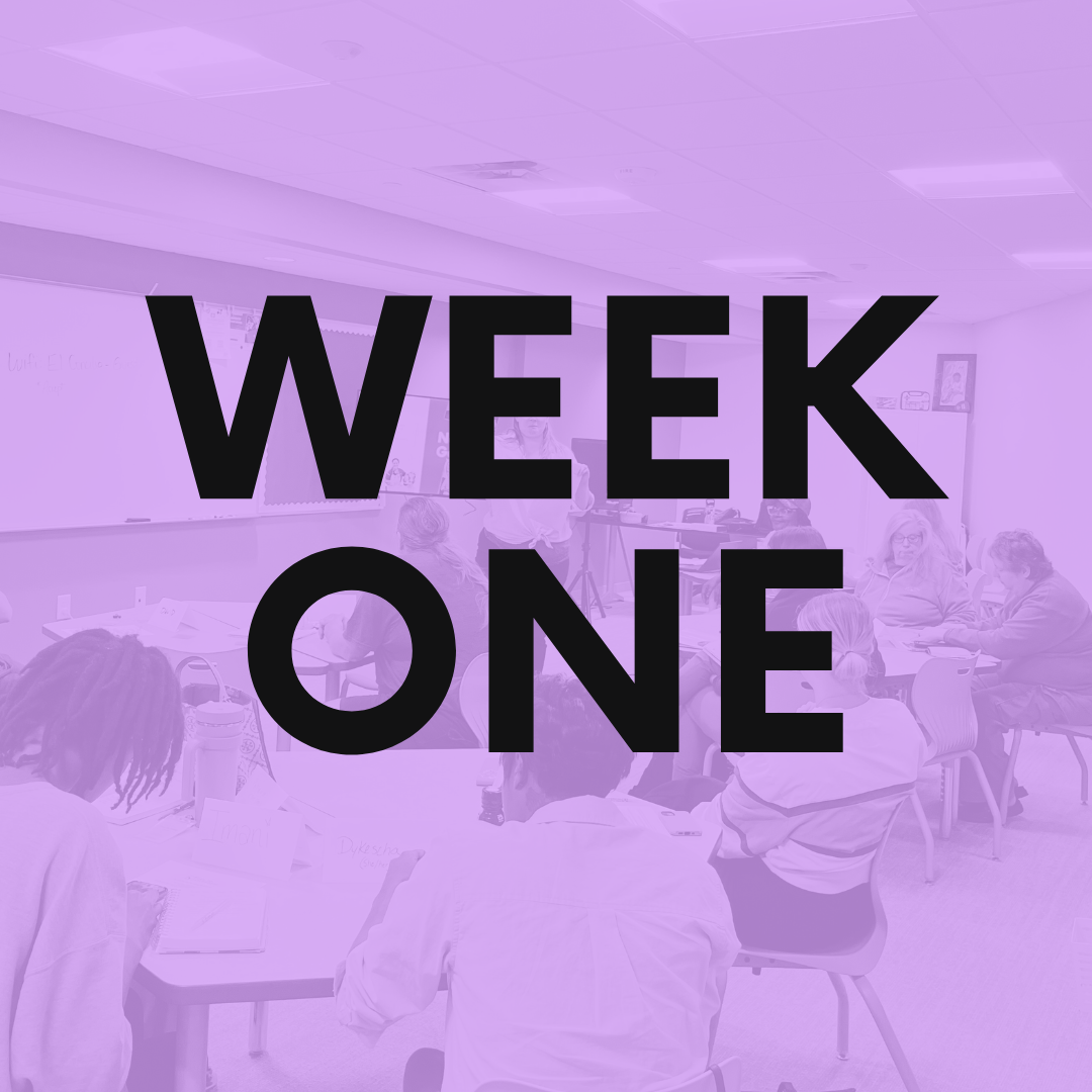 Week One - Foundation Building