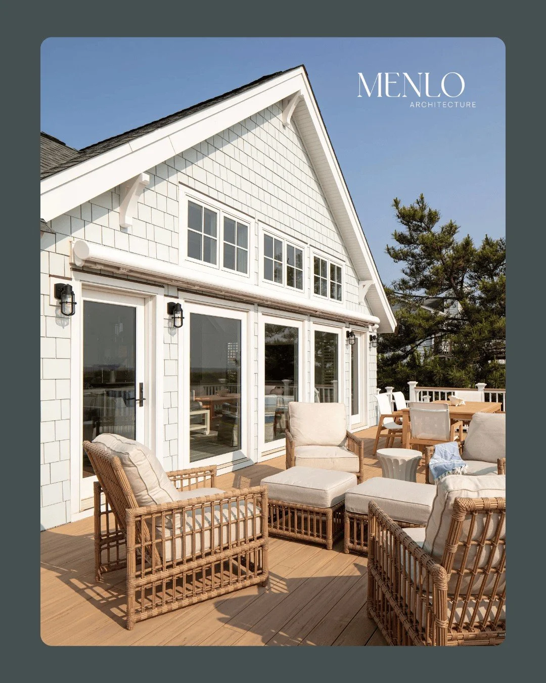 At Menlo Architecture we design high-end homes from start to finish. Renovations, additions, and new builds. We make sure each home keeps its character while staying modern, functional, and built for the people who live there. 

Swipe to read step by