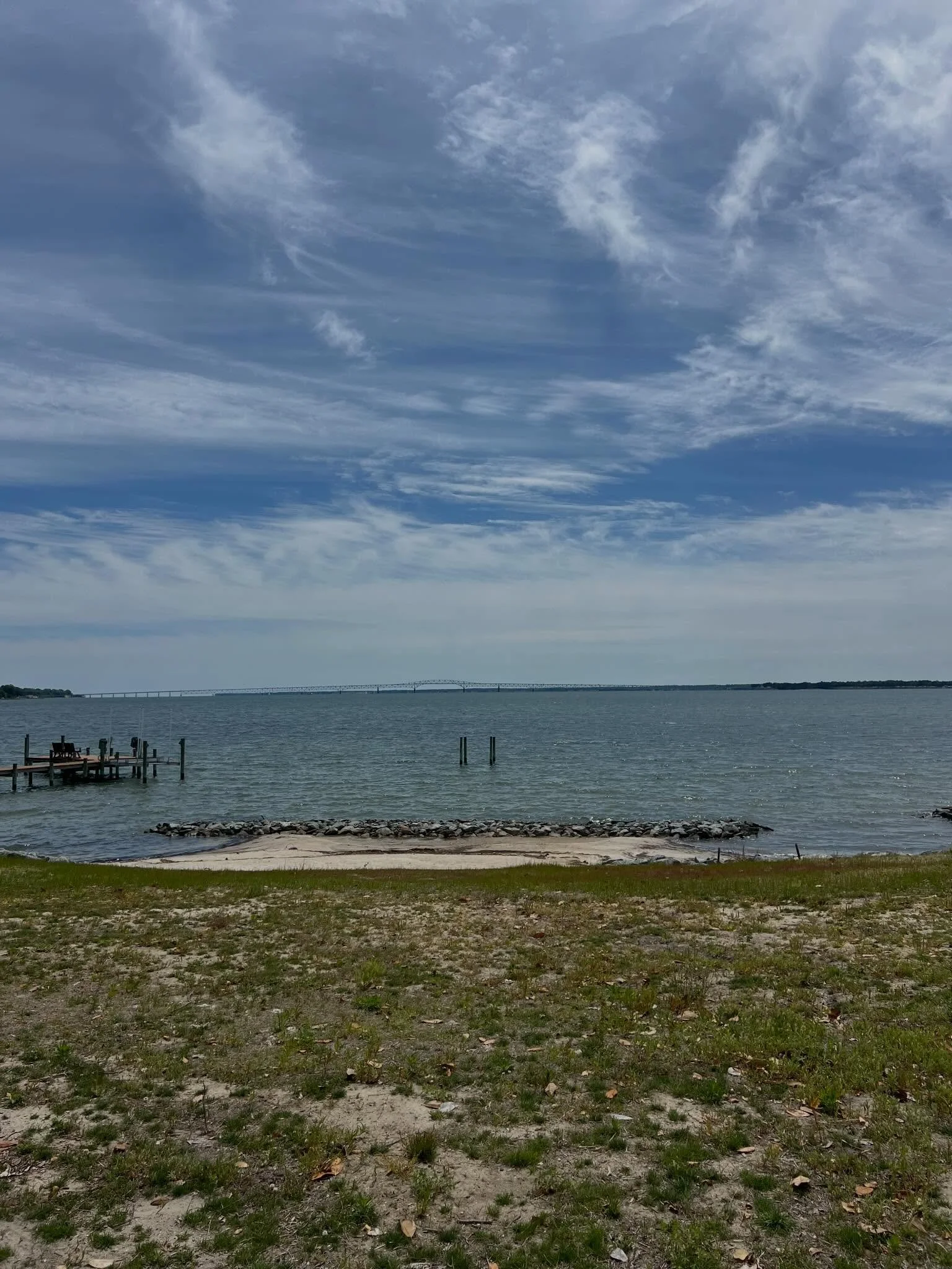 It&rsquo;s a beautiful day for a site visit and to kick off a new project! The new home on this property will be designed to maximize these water views from every room in the house. More to come!