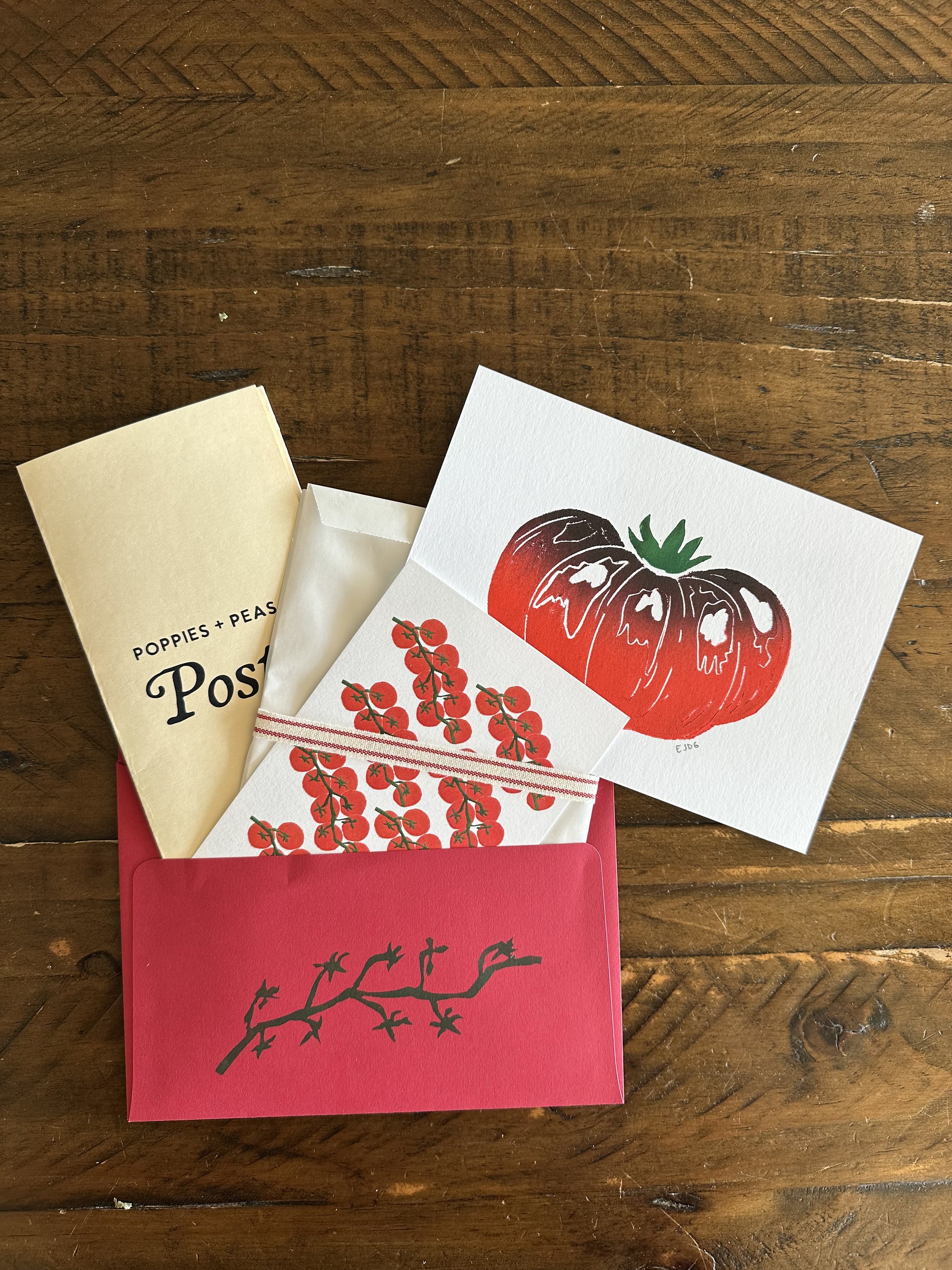 Poppies + Peas Post - AUG (ED 002) Premium Snail Mail Print Club - With Gifting Options