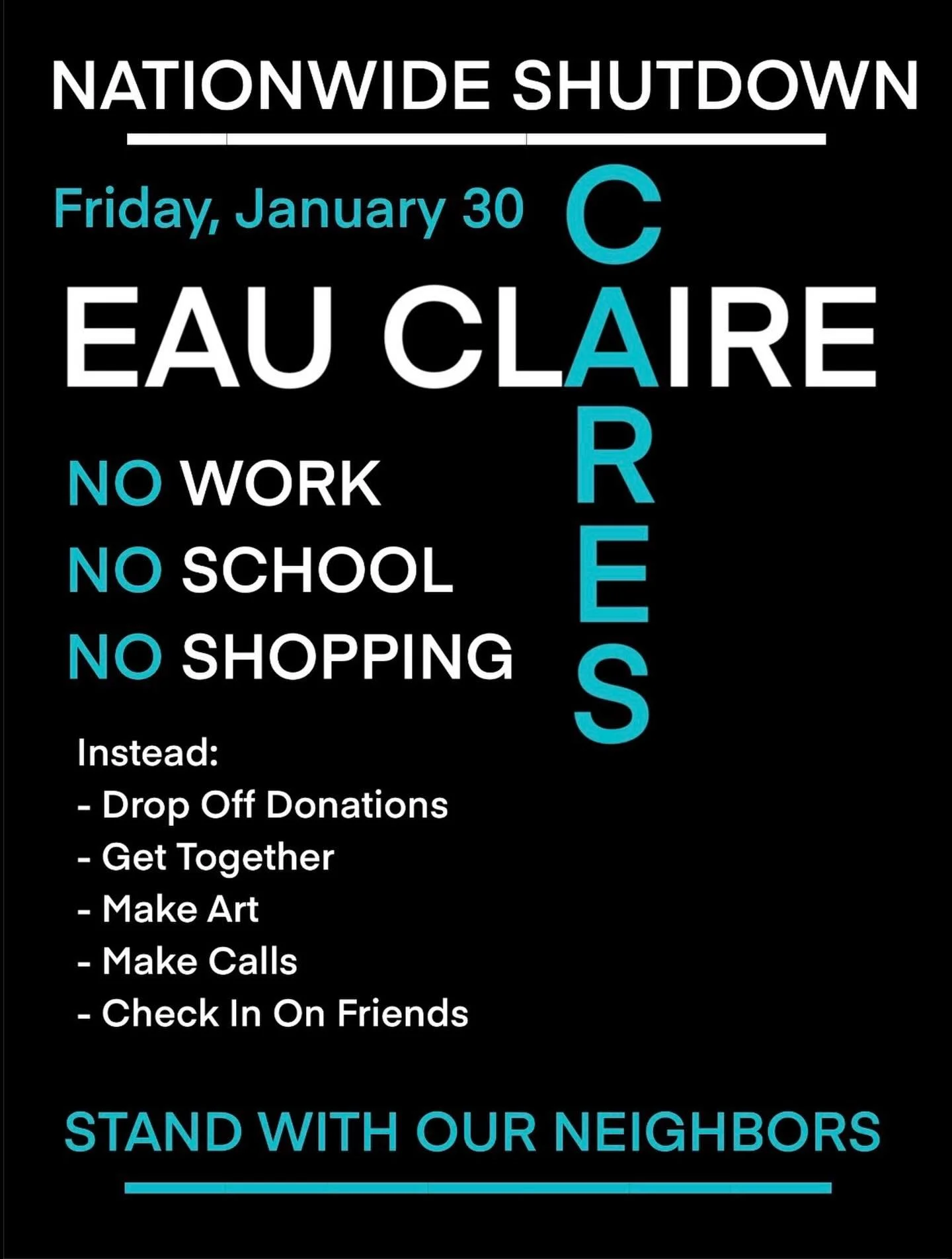 &hearts;️ Be kind and love one another! Back open on Saturday from 11-5.