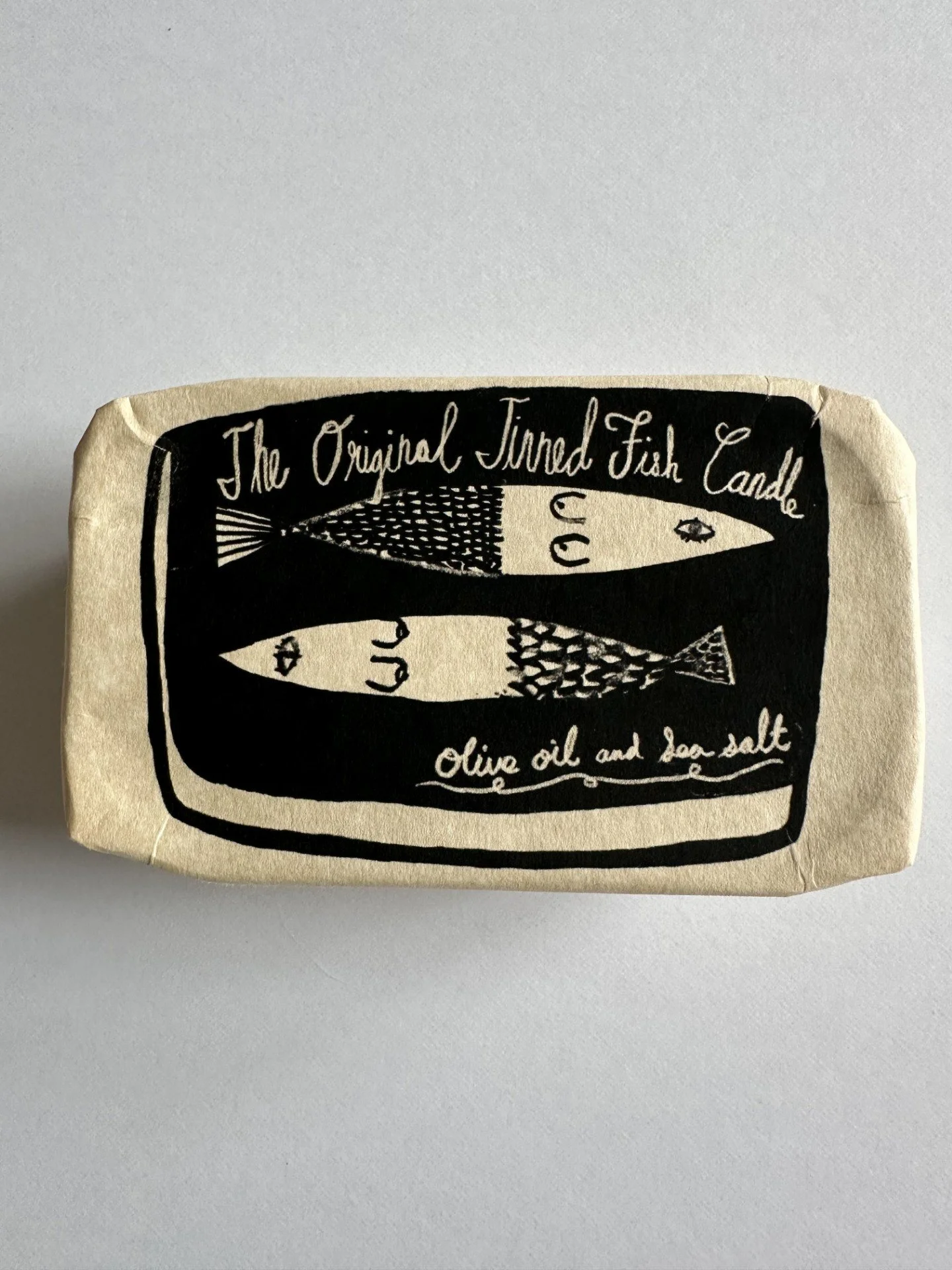 Olive Oil and Sea Salt Tinned Fish Candle