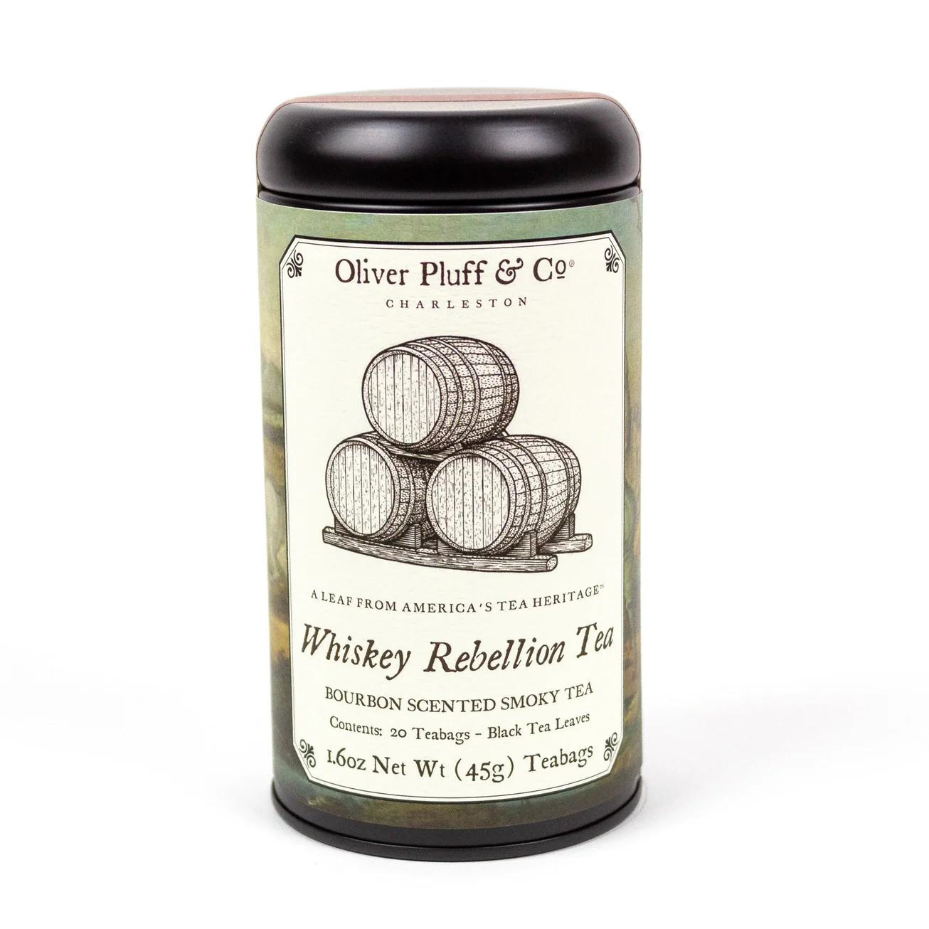 Oliver Pluff & Co. Whiskey Rebellion Tea Tin