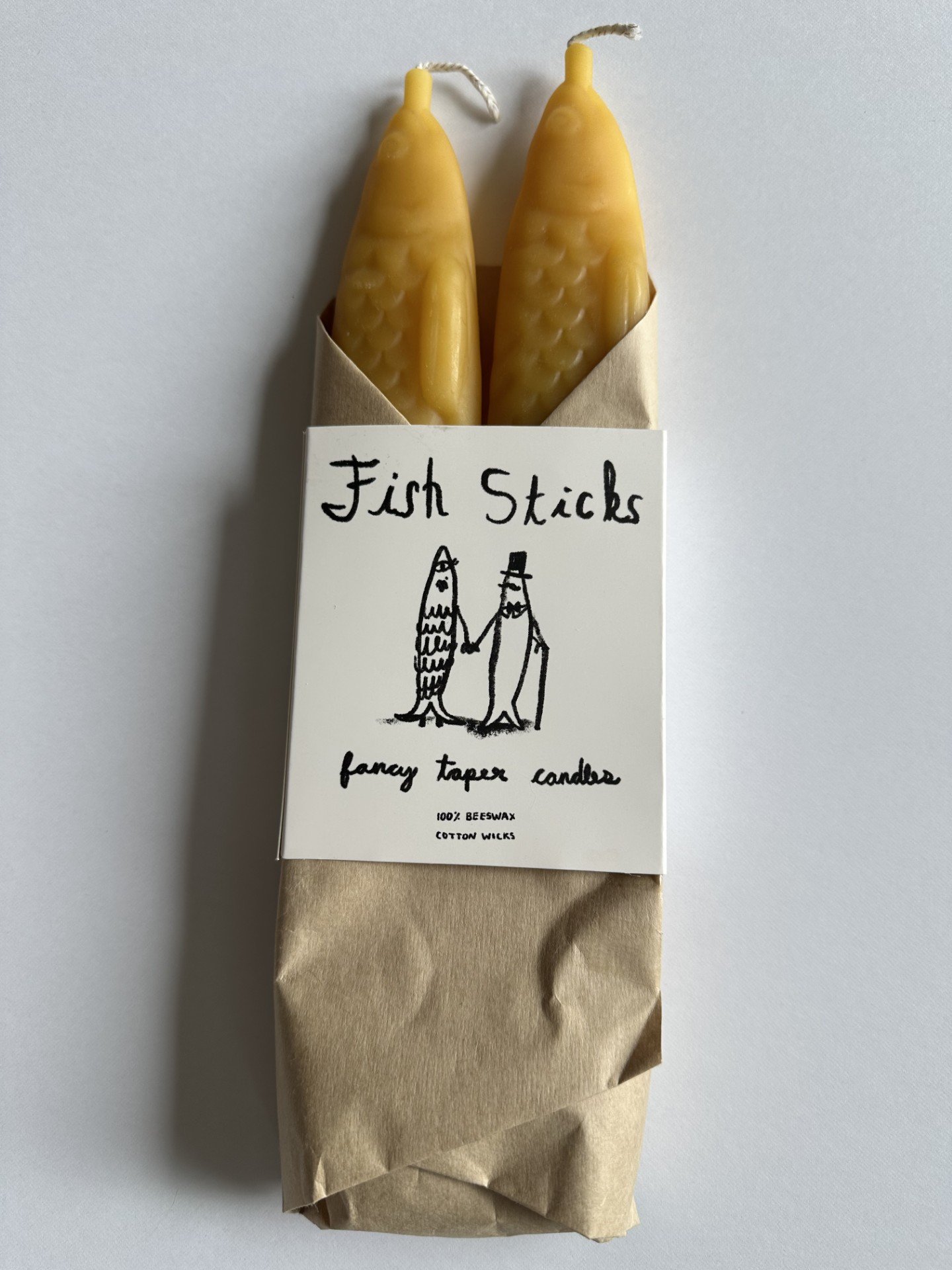 Fancy Taper Fish Candles