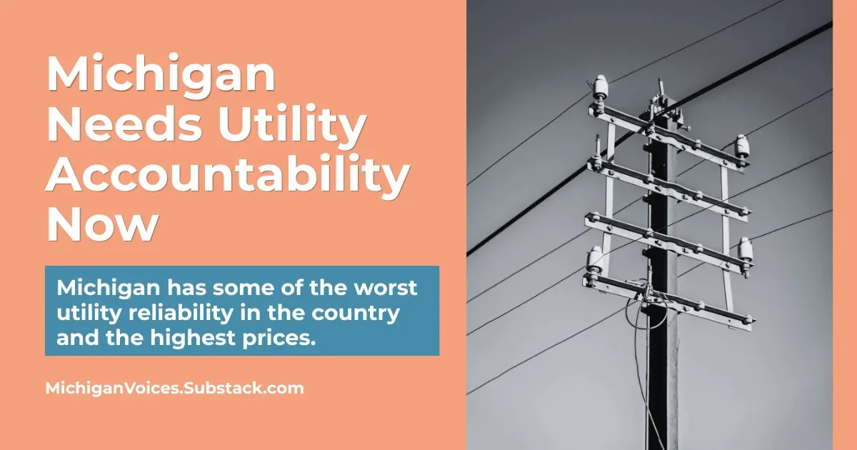 Michigan Needs Utility Accountability Now