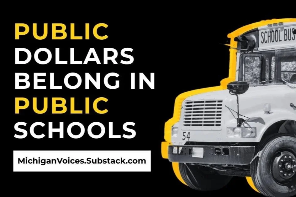 Public Dollars Belong in Public Schools