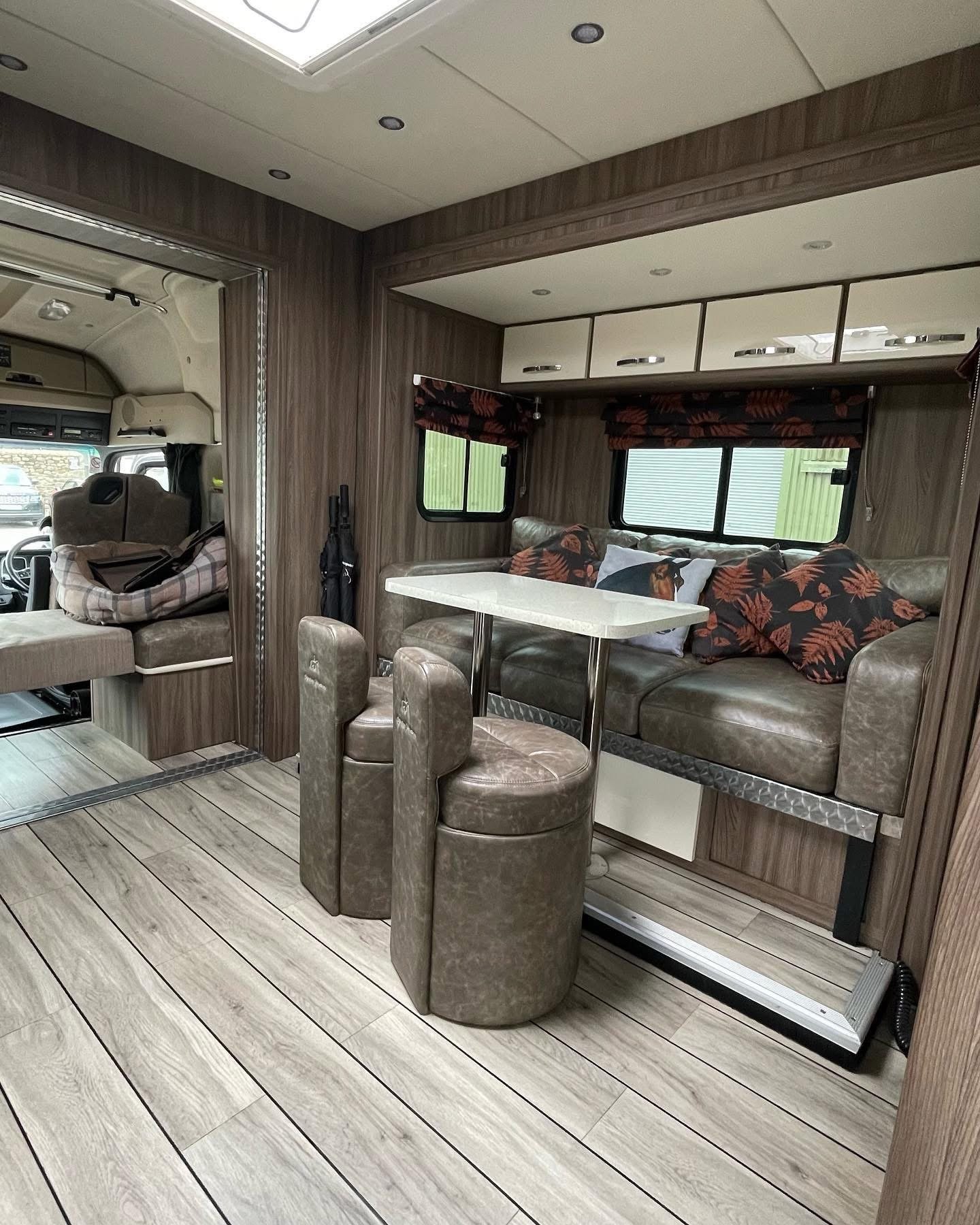 Motorhome interior cleaning - MJM Valets