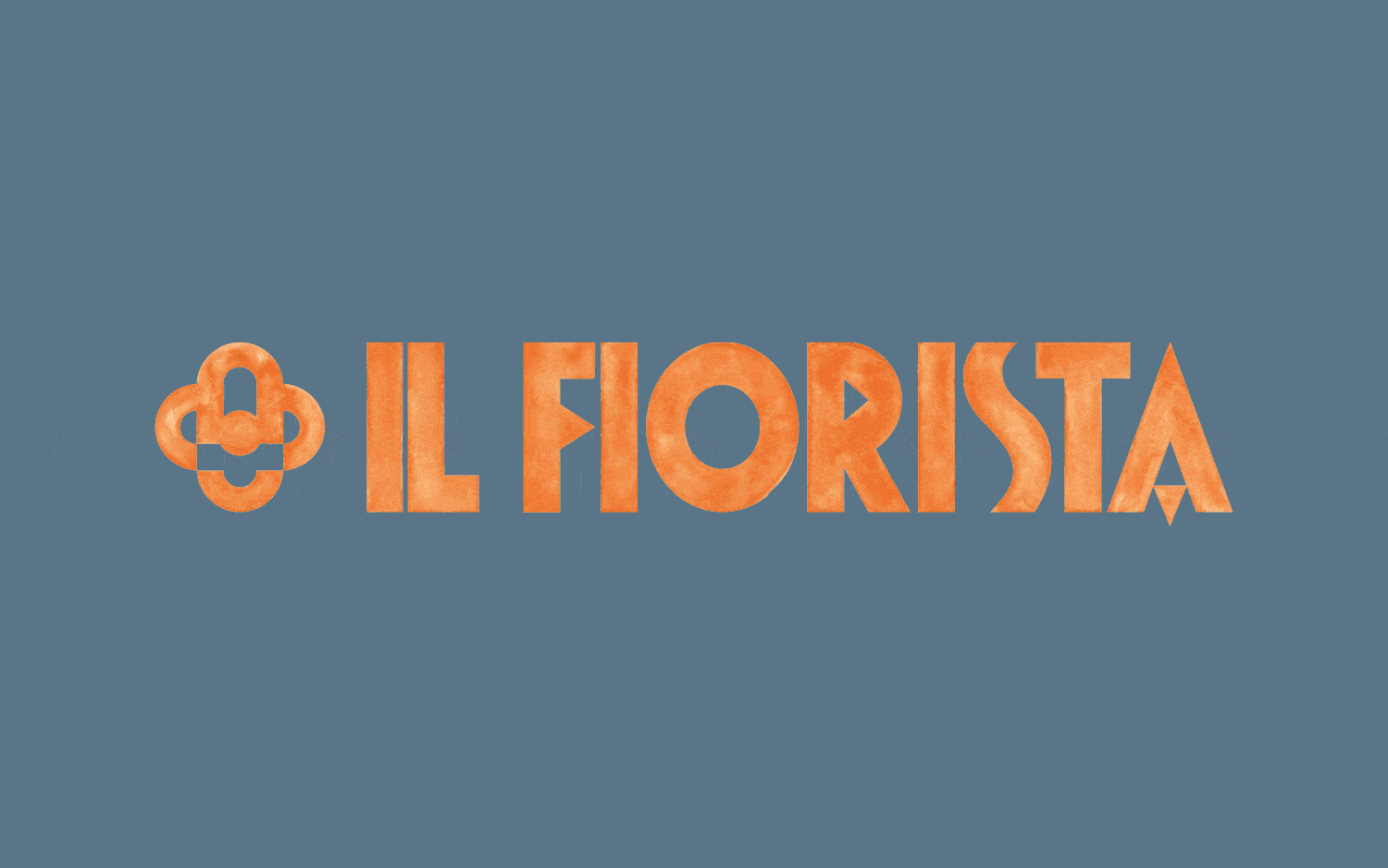 Il Fiorista logo with bold typography and a floral-inspired symbol | The Morris Project