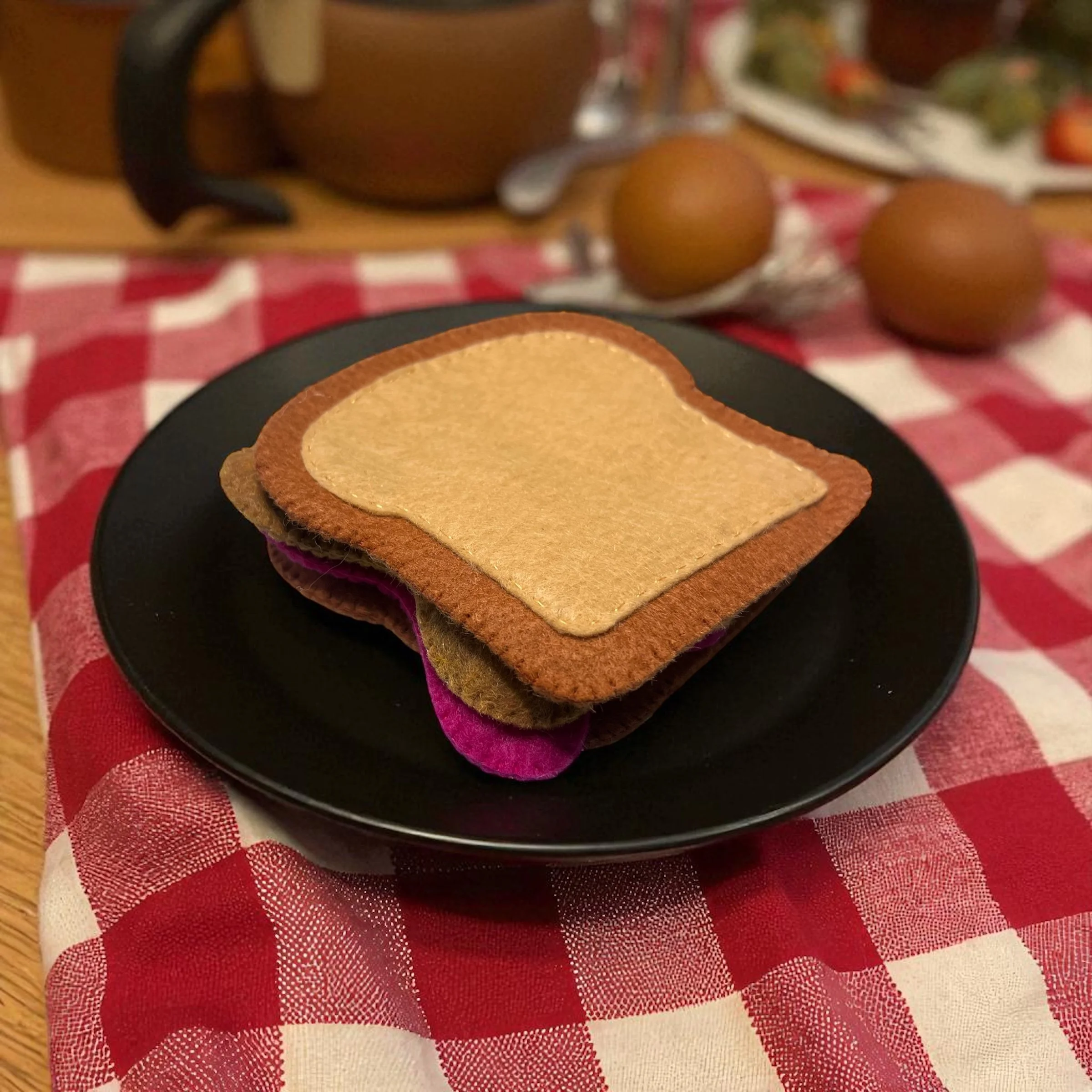 Felt PB&J Stackable Sandwich