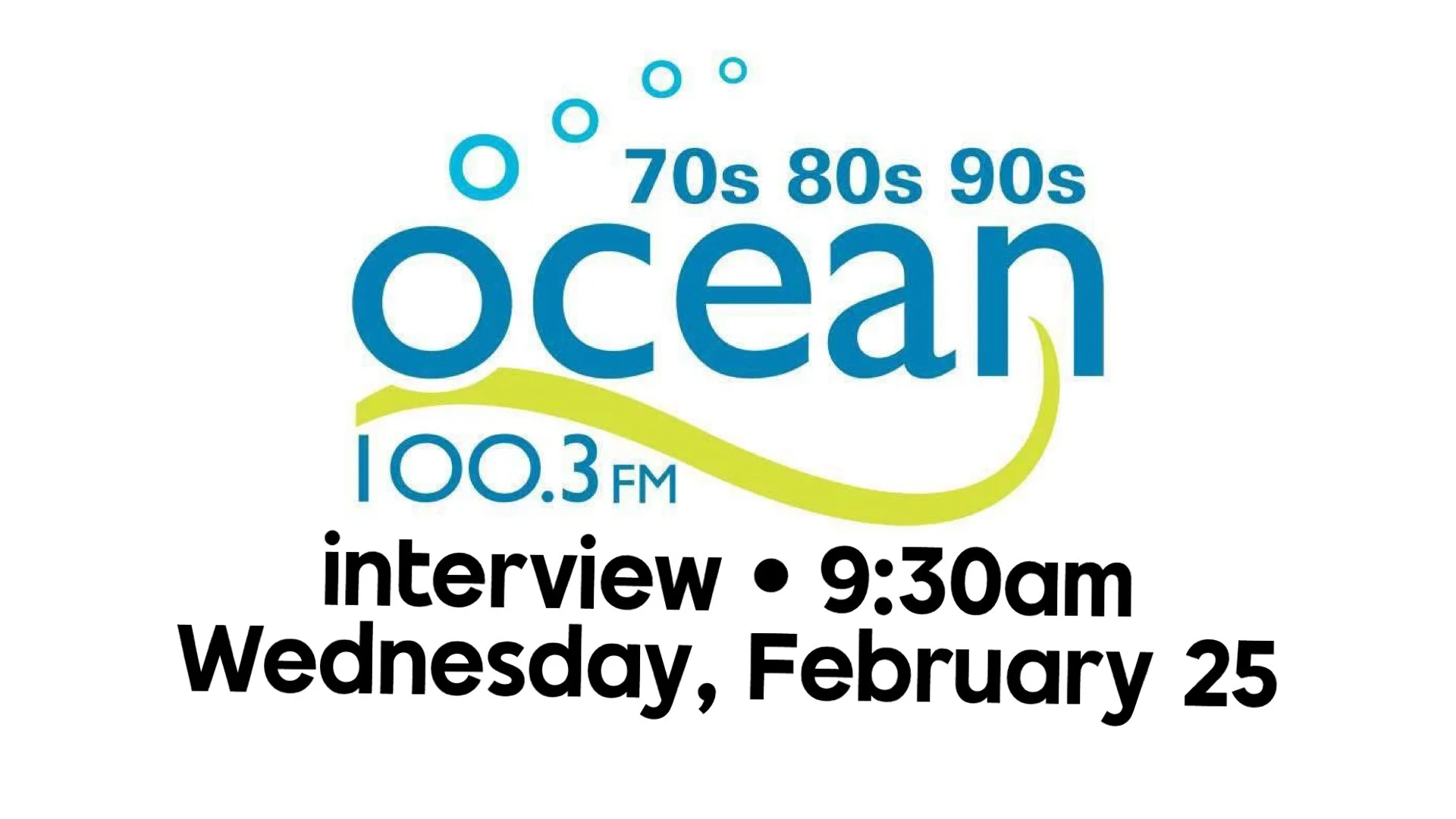 Ocean100 interview MusicPEI Entertainer oty Nominee