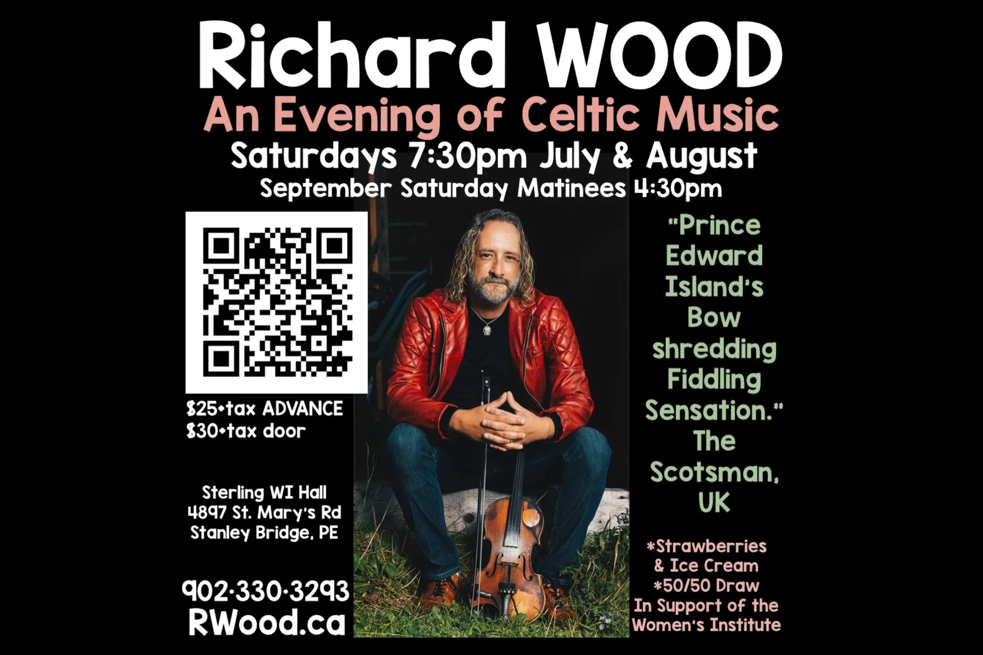 An Evening Of Celtic Music - WI Hall - Stanley Bridge PEI