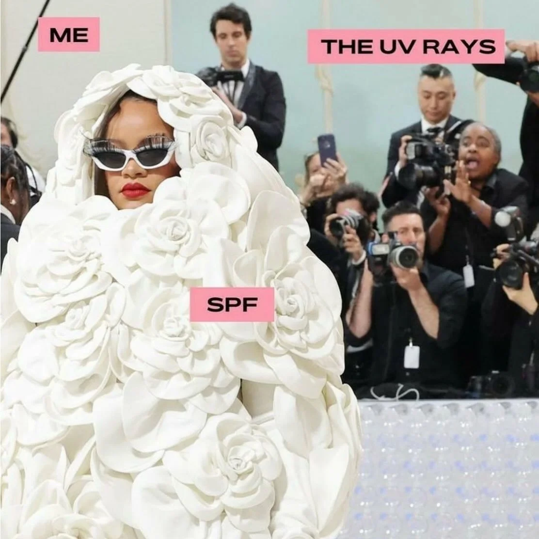 Me and my 10 layers of SPF 💁🏻&zwj;♀️

#spfeveryday #estheticianmemes #estheticianlife #helenamt #helenamontana #skincarejunkie #skincareroutine #montanaskincare