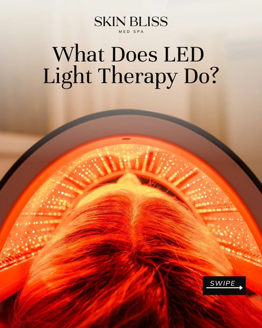 What does LED light therapy actually do?

Fun fact: LED light therapy was originally studied by NASA when they were researching ways to grow plants in space using red LED lights. During that research, scientists noticed something interesting the same