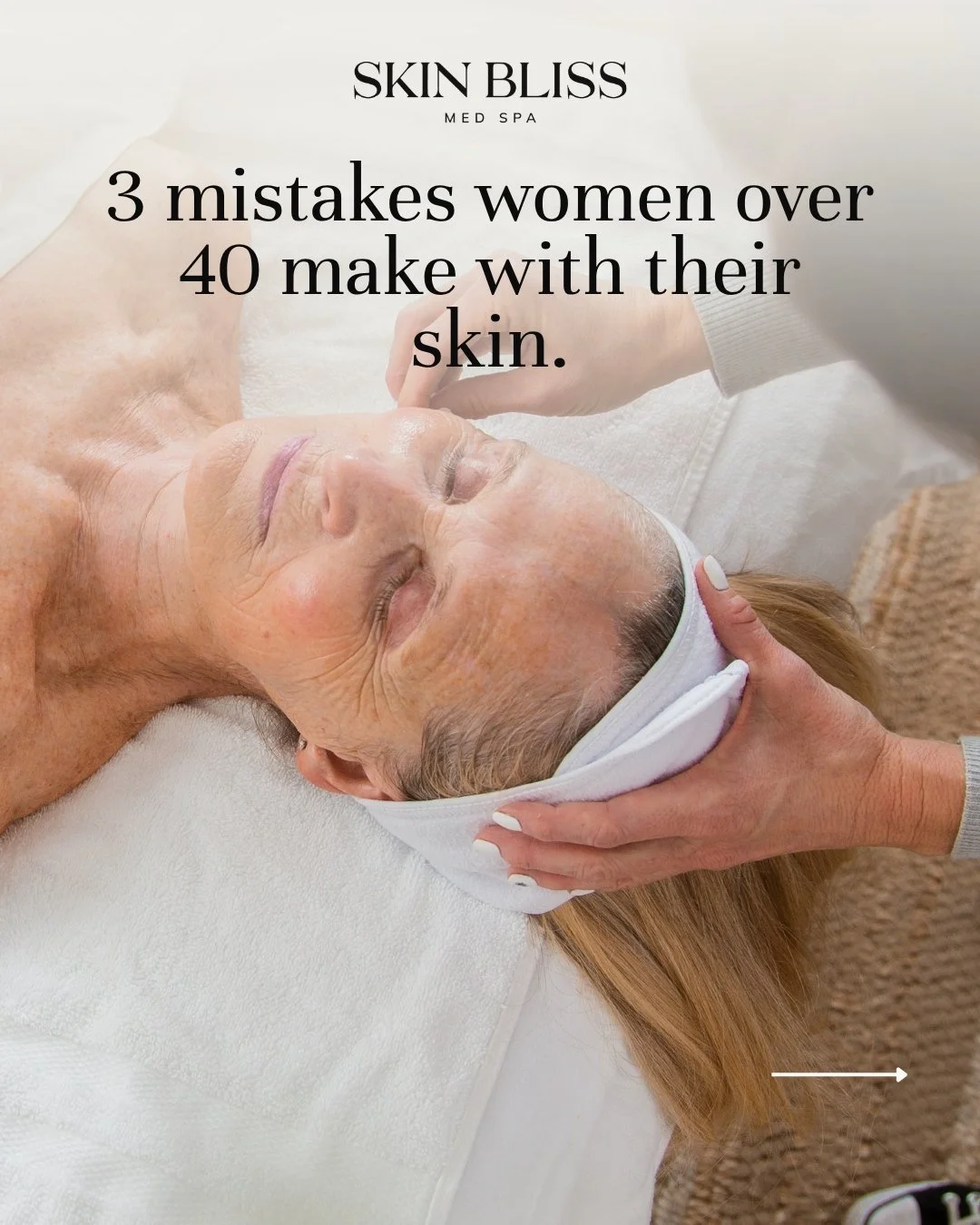 ⚡️Women 40+⚡️

 If you're new to skincare, start here:
Protect your skin from the sun, every single day (not just summer)
Get on a simple, consistent routine
Have a plan that actually fits your skin, That's it.

Fix these first, and everything else g